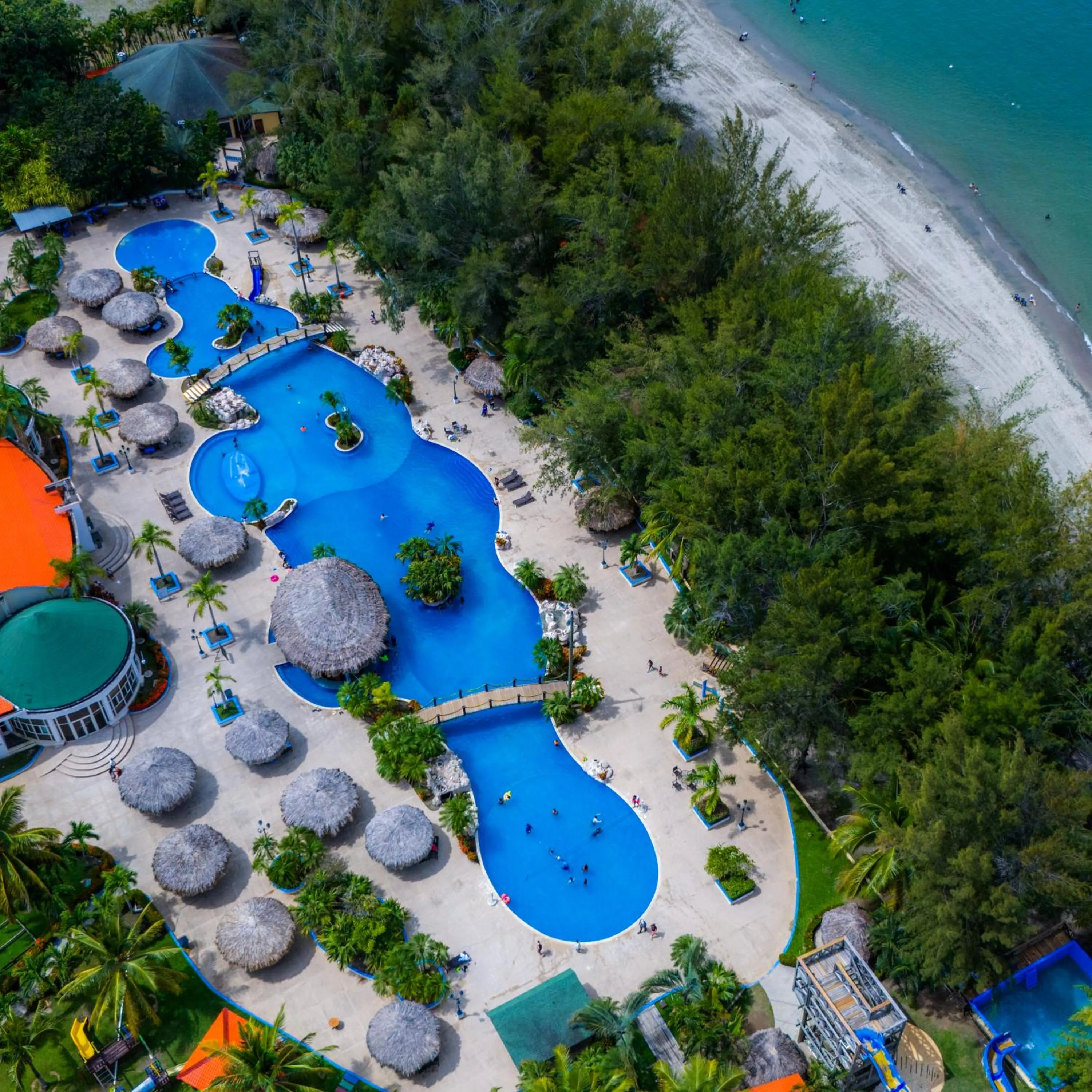 Bird's eye view in La Ensenada Beach Resort