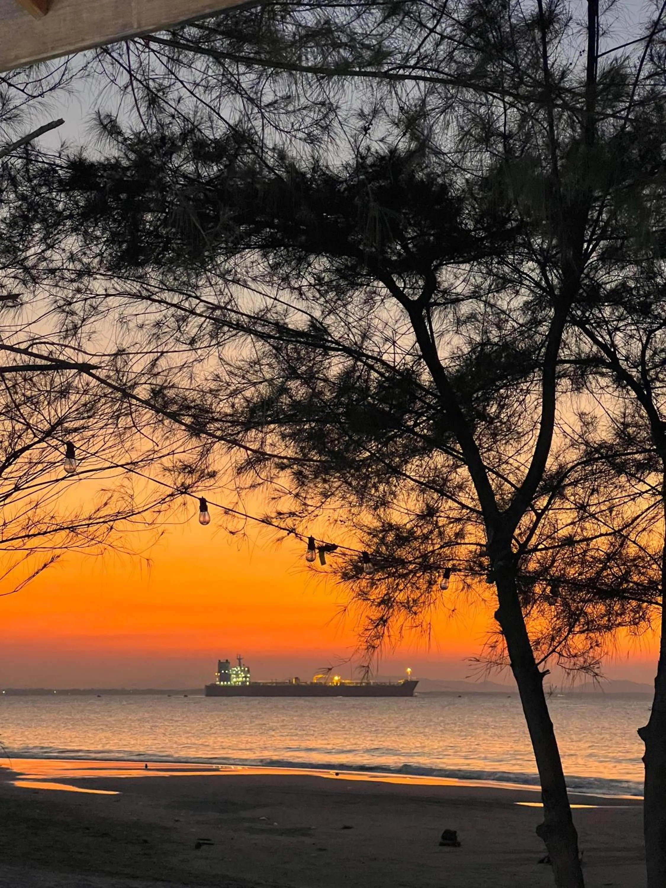 Sunset in La Ensenada Beach Resort