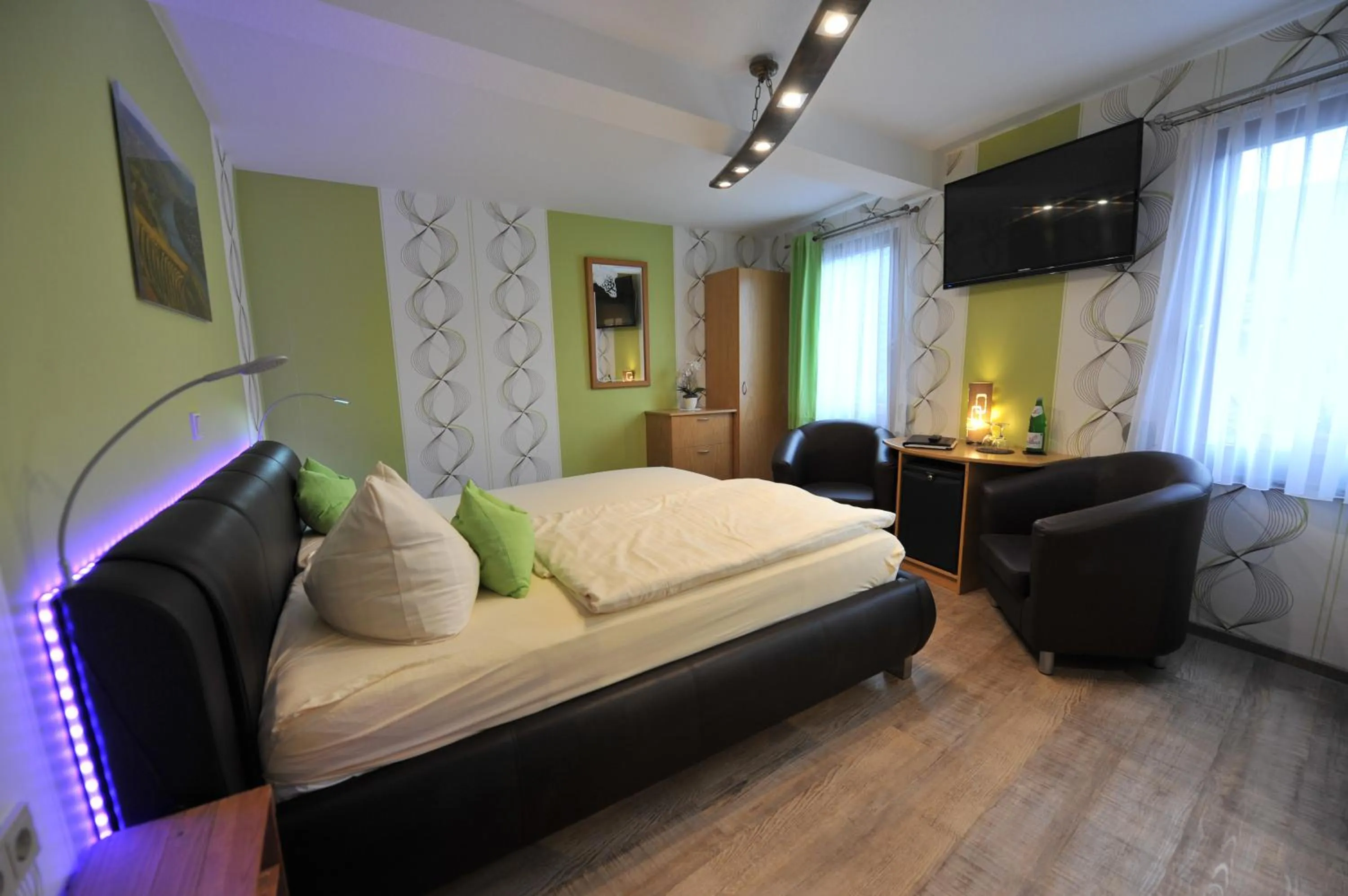 Bed in Hotel-Restaurant Ehses