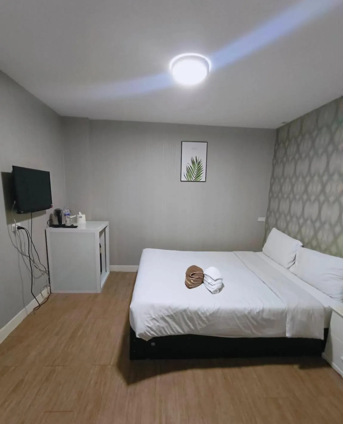 Bedroom, Bed in Tim Place - BTS Phra Khanong