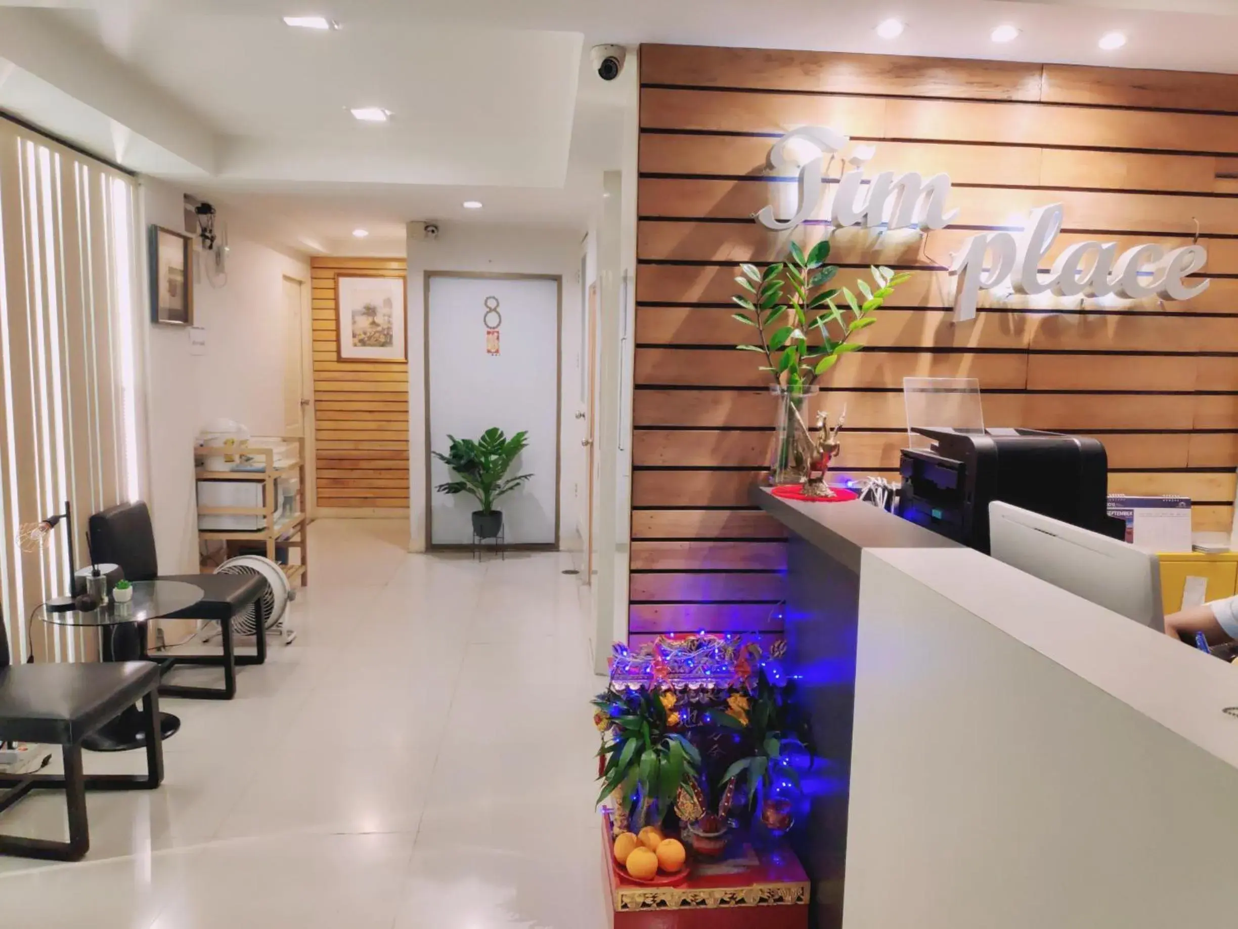 Lobby or reception in Tim Place - BTS Phra Khanong Lobby or reception in Tim Place - BTS Phra Khanong