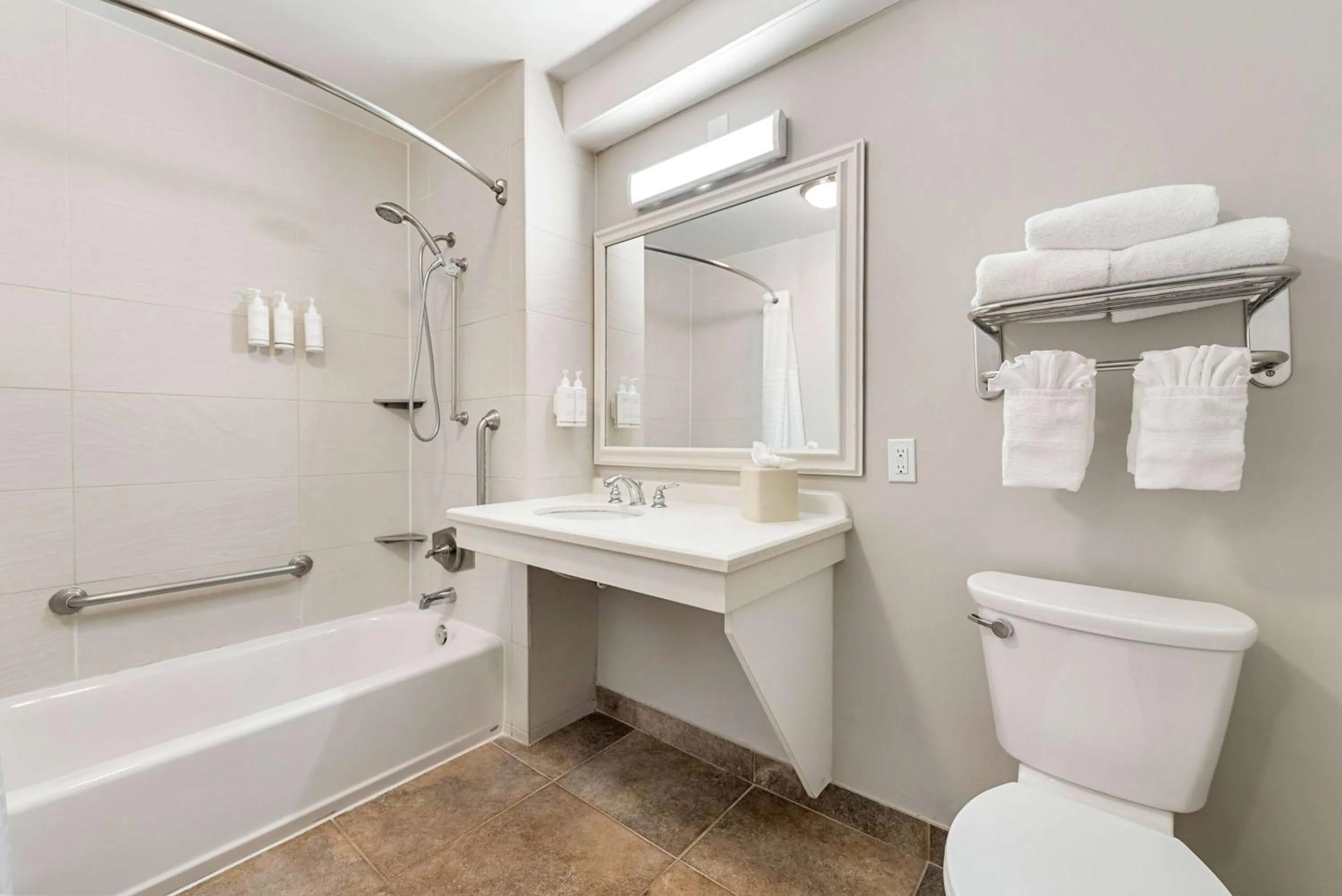 Bathroom in Days Inn by Wyndham San Diego Hotel Circle