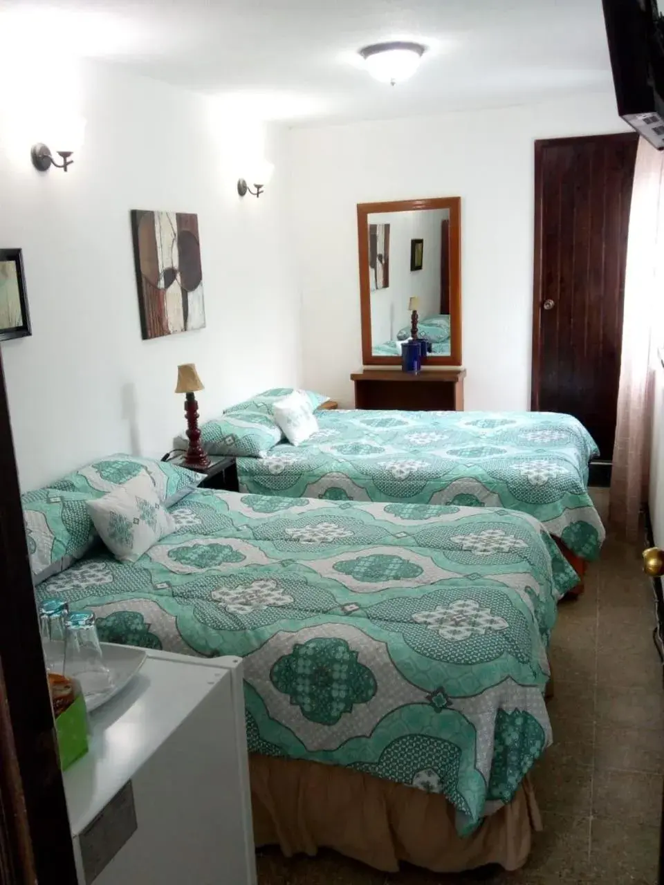 Twin Room with Private Bathroom in Habitaciones Eco-Terrazas Twin Room with Private Bathroom in Habitaciones Eco-Terrazas