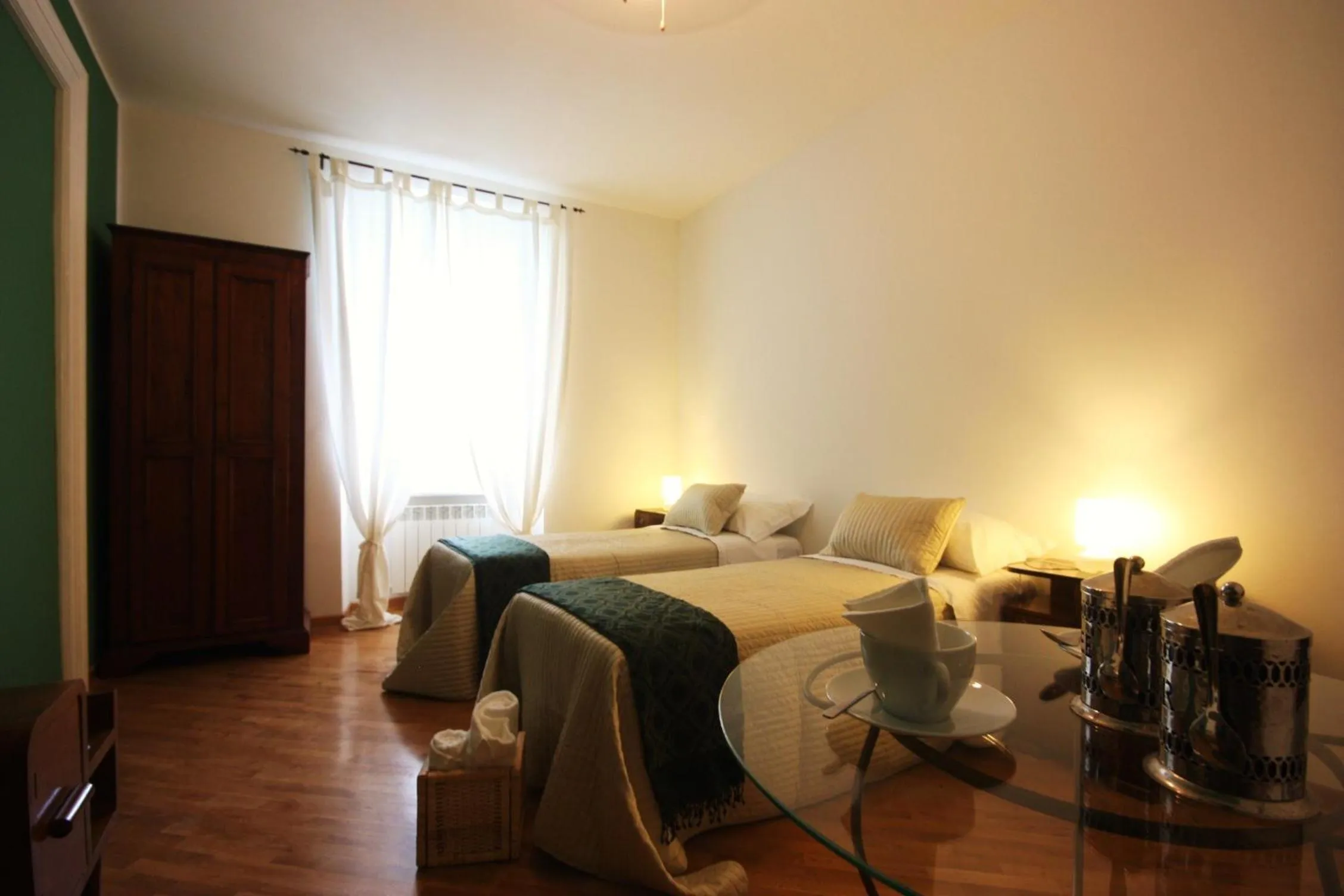 Photo of the whole room, Bed in Palazzo Brigido