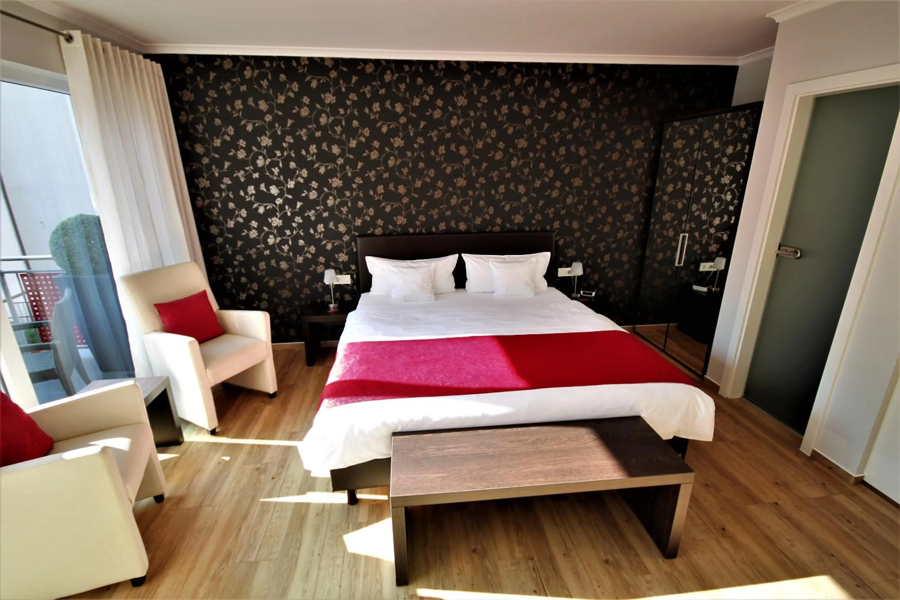 Photo of the whole room, Bed in Feriendomizil am Lindenplatz