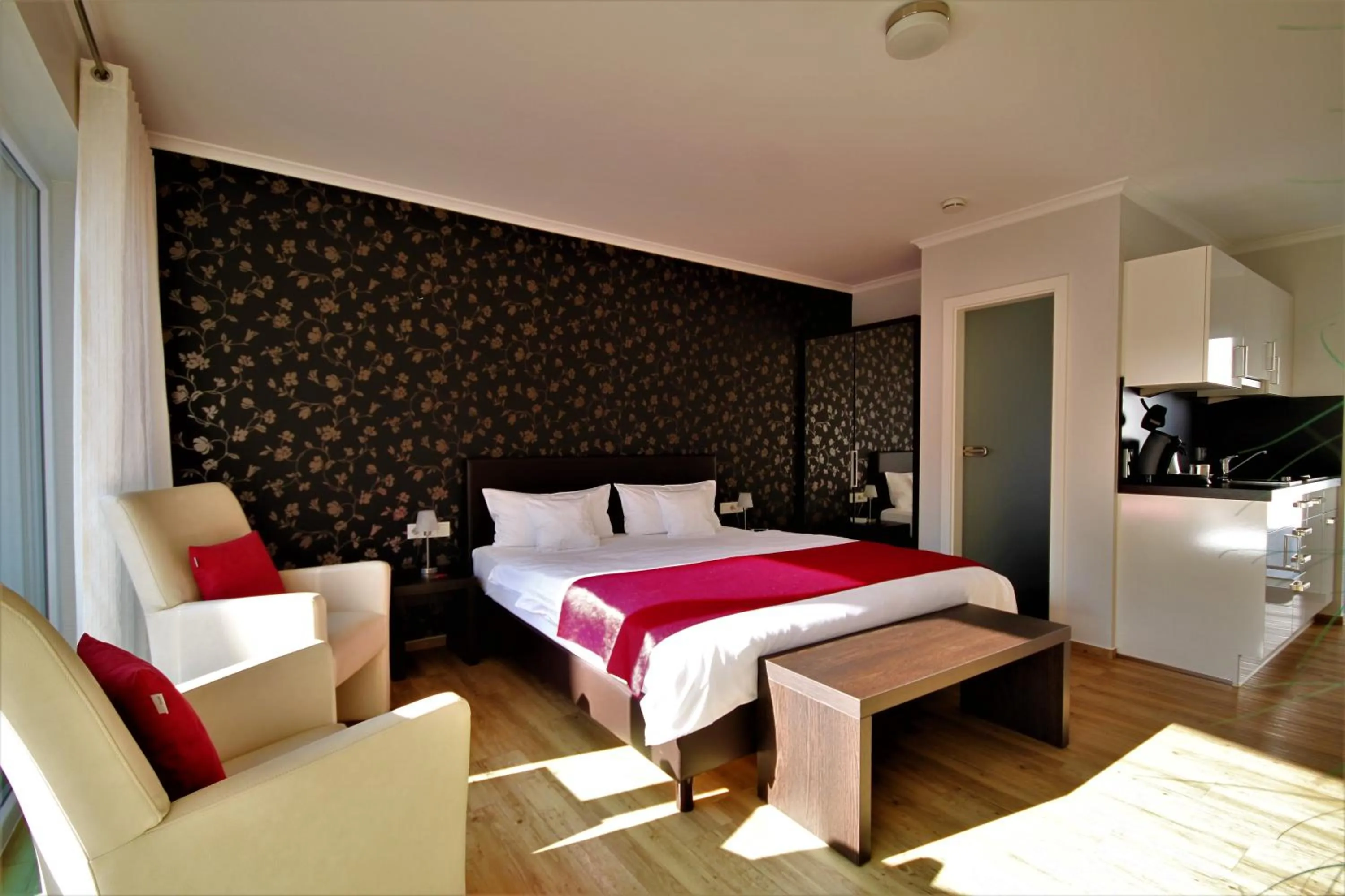 Photo of the whole room, Bed in Feriendomizil am Lindenplatz