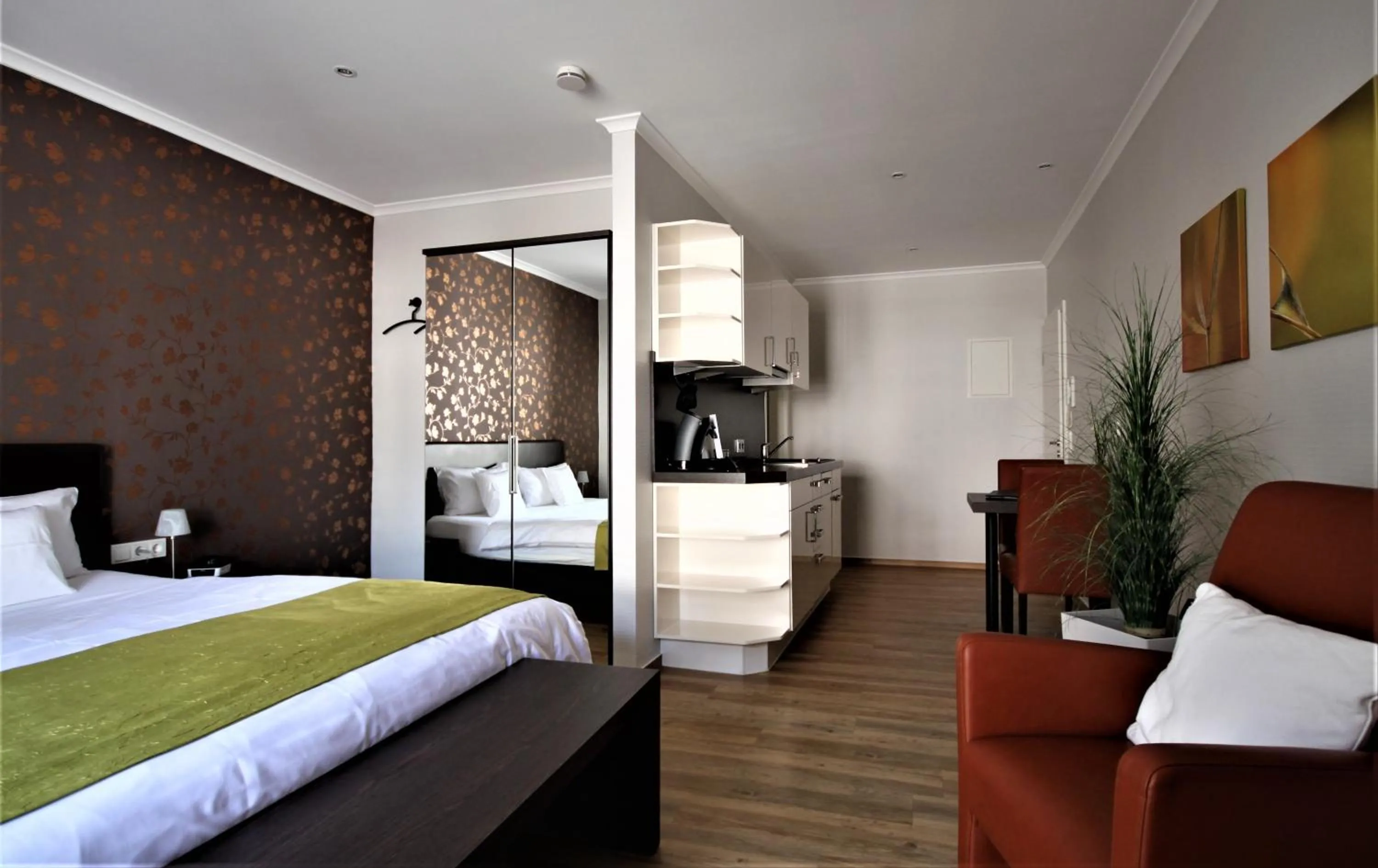 Photo of the whole room, Bed in Feriendomizil am Lindenplatz