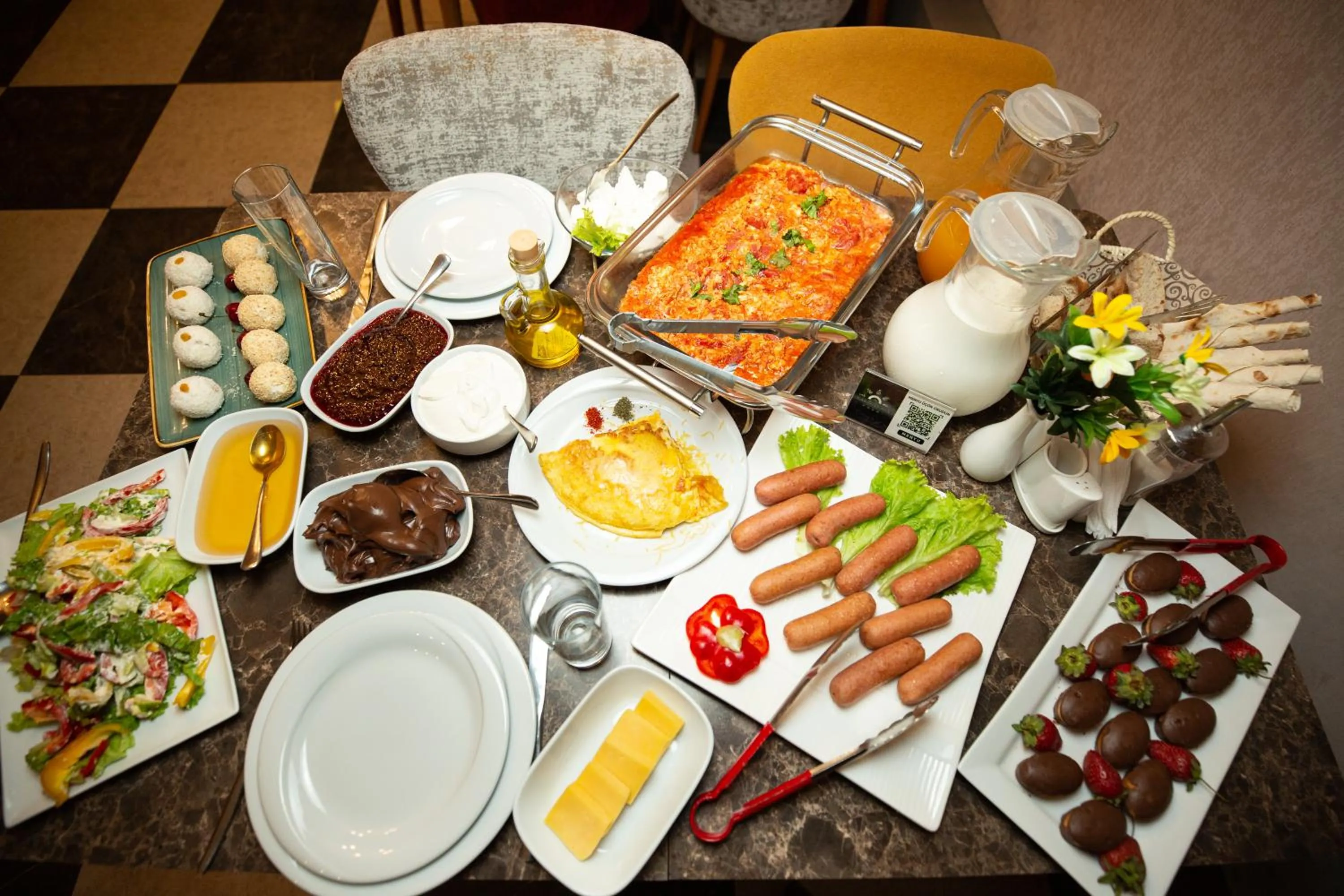 Breakfast in Sunday Hotel Baku