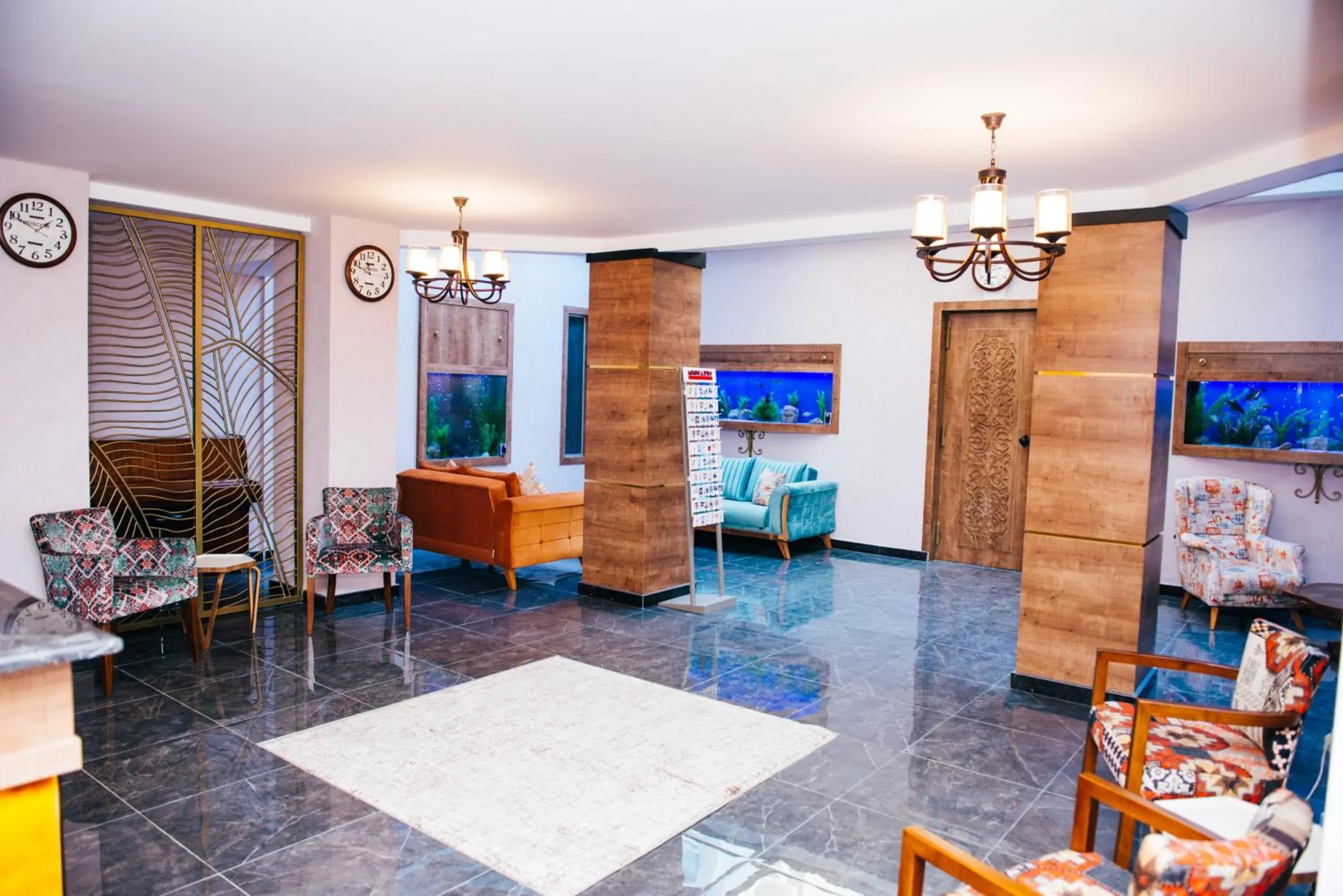 Lobby or reception in Sunday Hotel Baku Lobby or reception in Sunday Hotel Baku