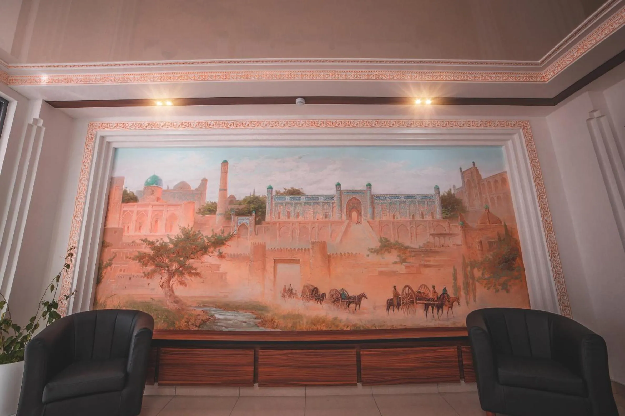 Lobby or reception in Asmald Palace Hotel