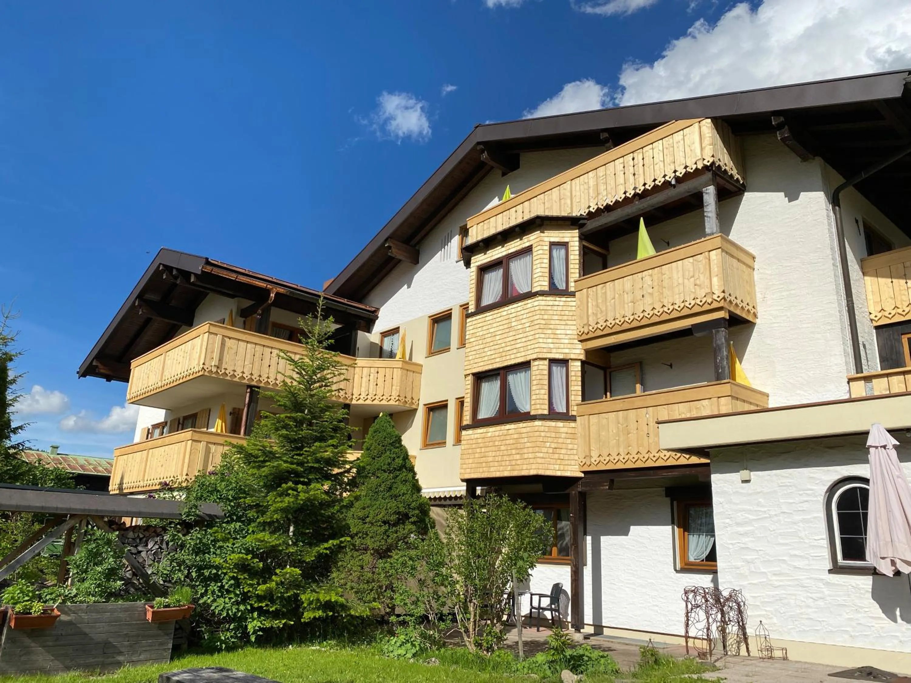 Property building in Hotel Alpensonne