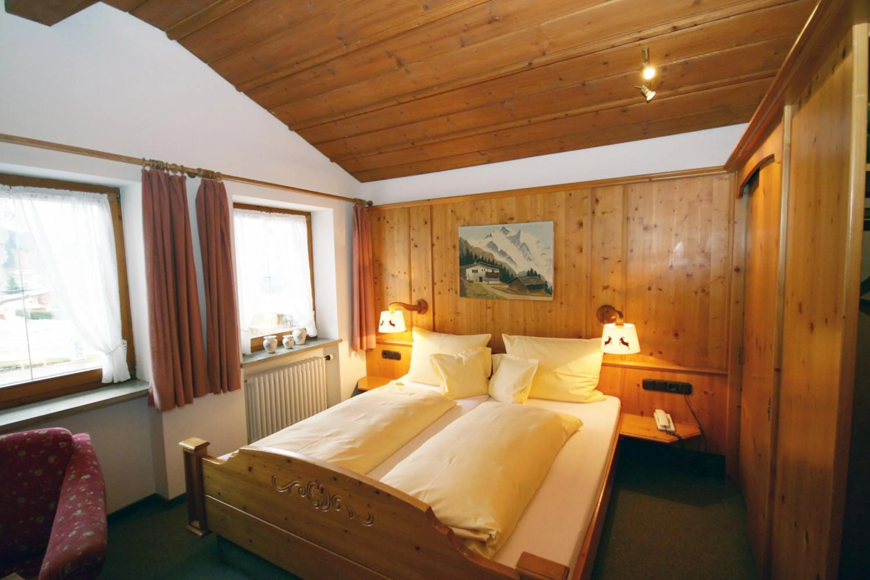 Photo of the whole room, Bed in Hotel Alpensonne