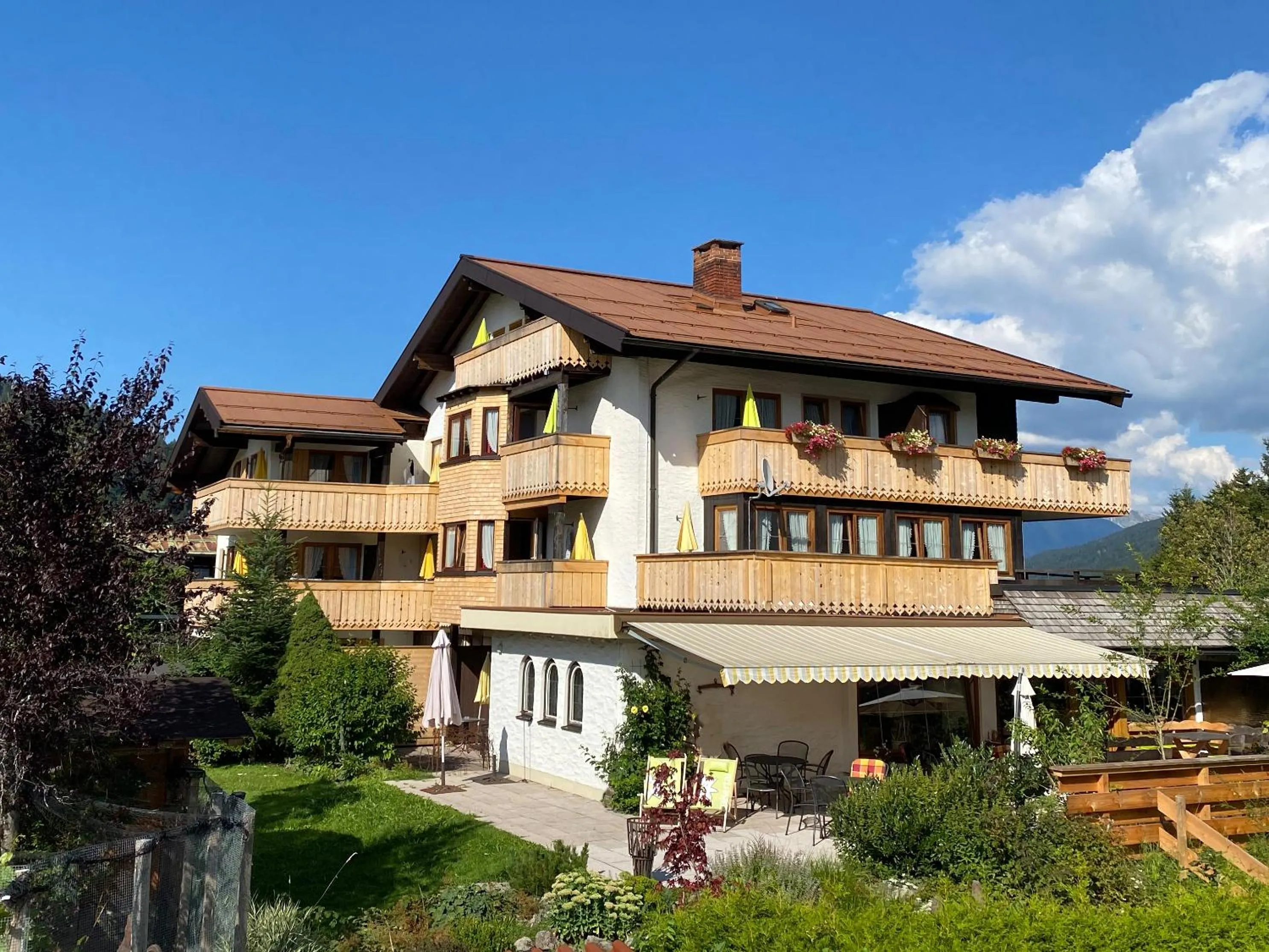 Property building in Hotel Alpensonne