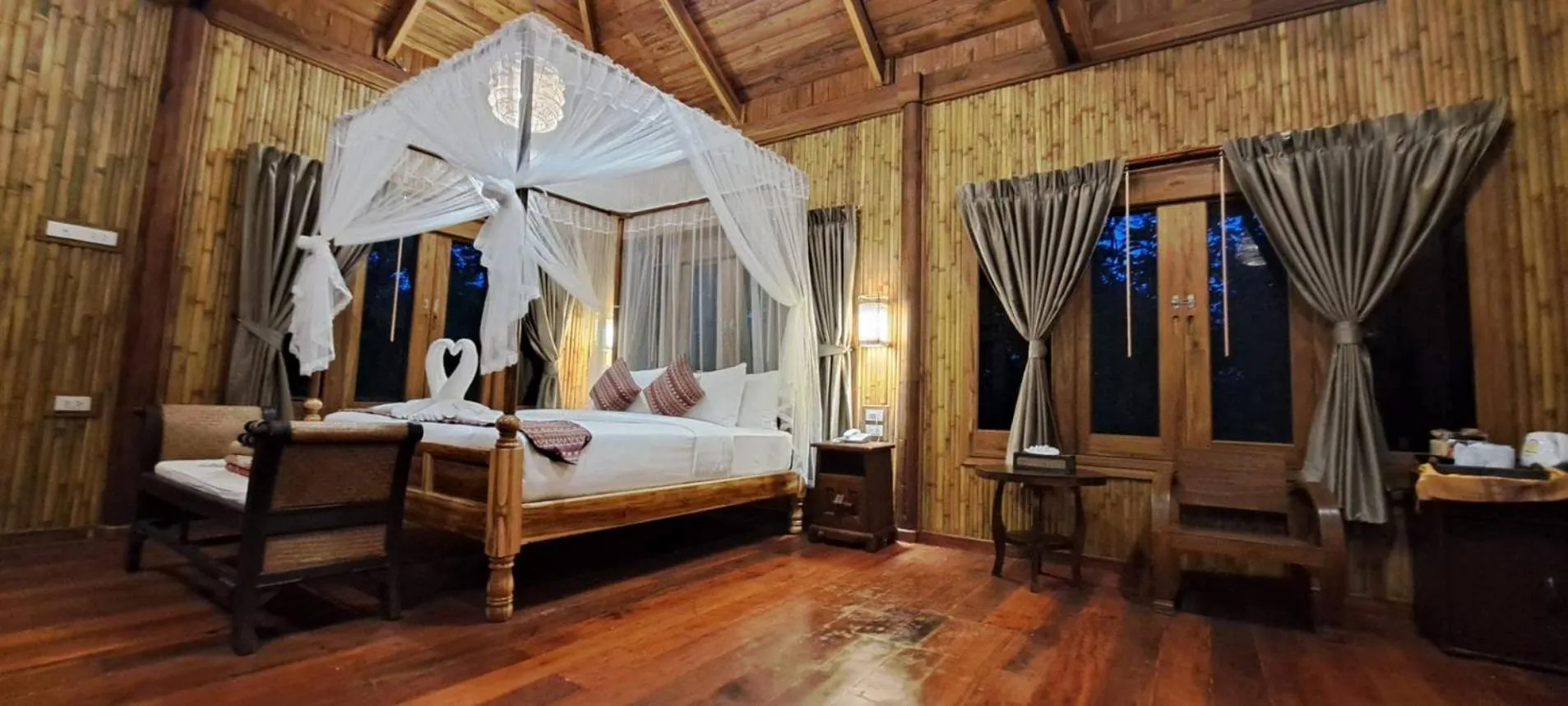 Bed in Viking Nature Resort