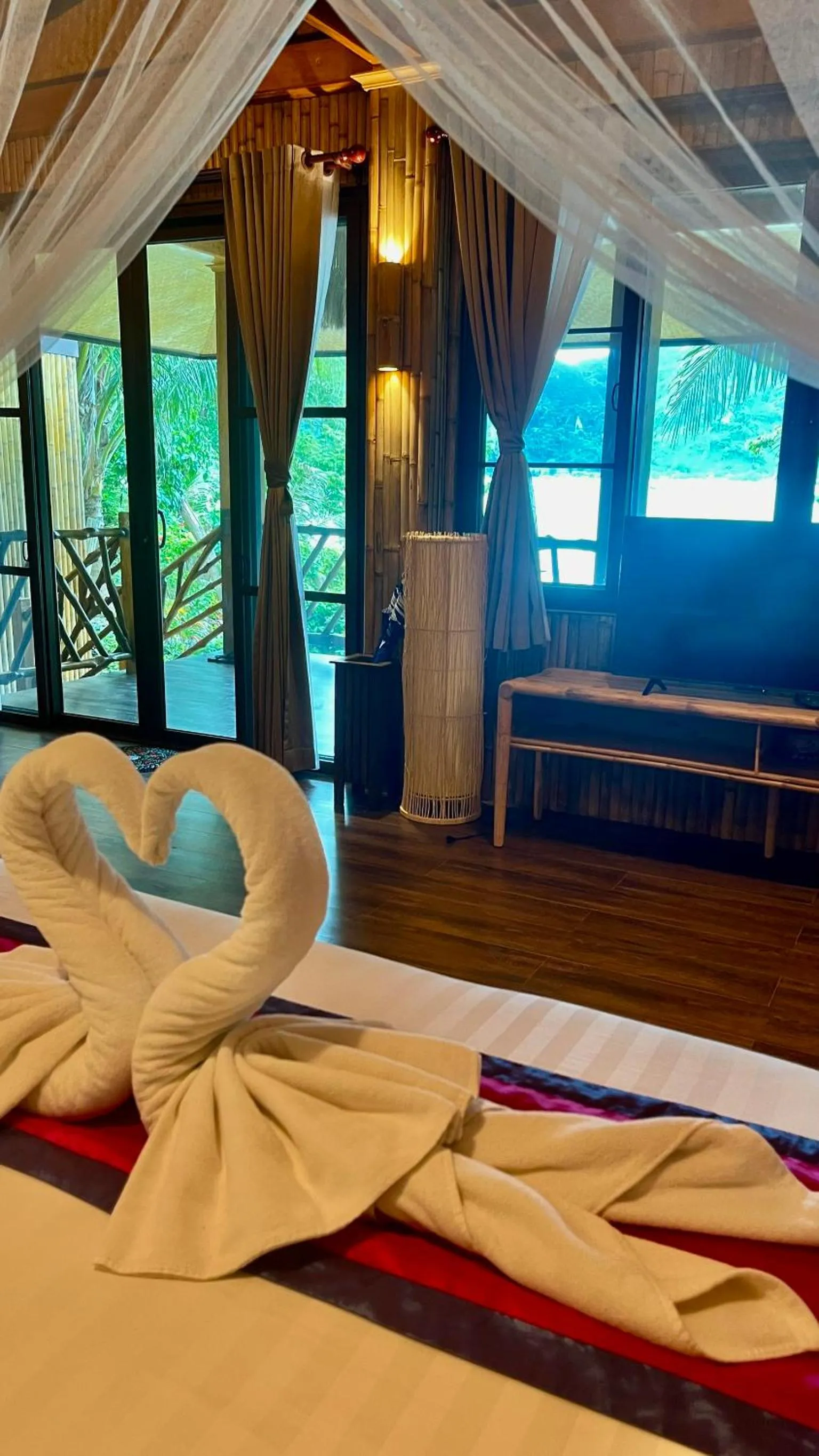 Bed in Viking Nature Resort