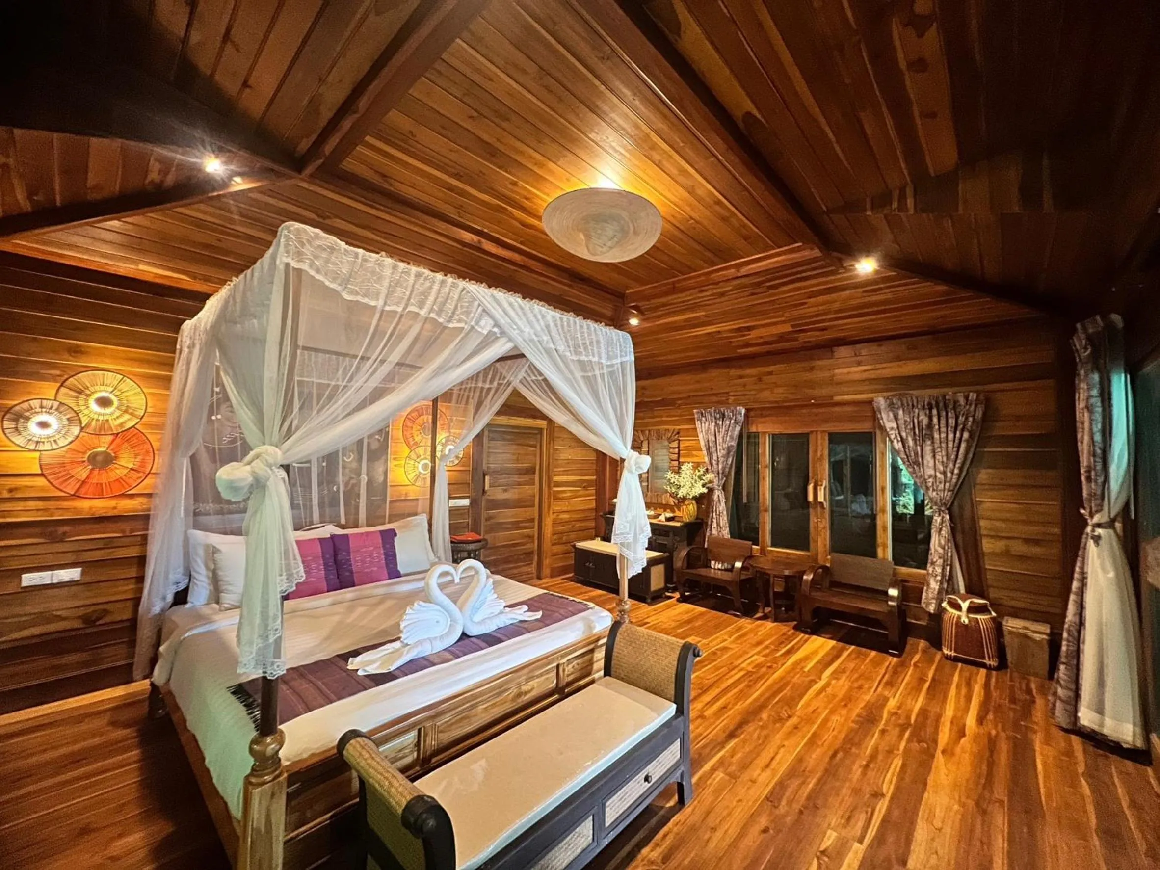 Bed in Viking Nature Resort