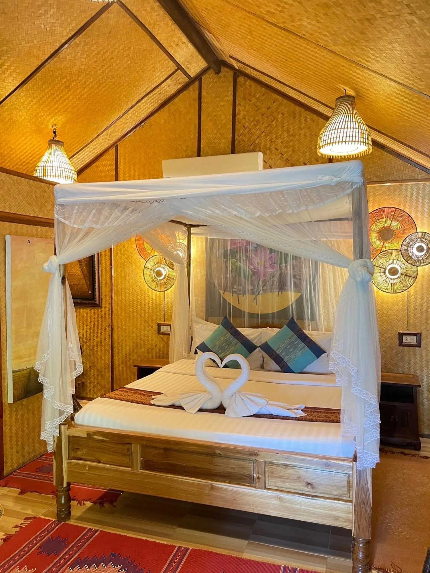 Bed in Viking Nature Resort