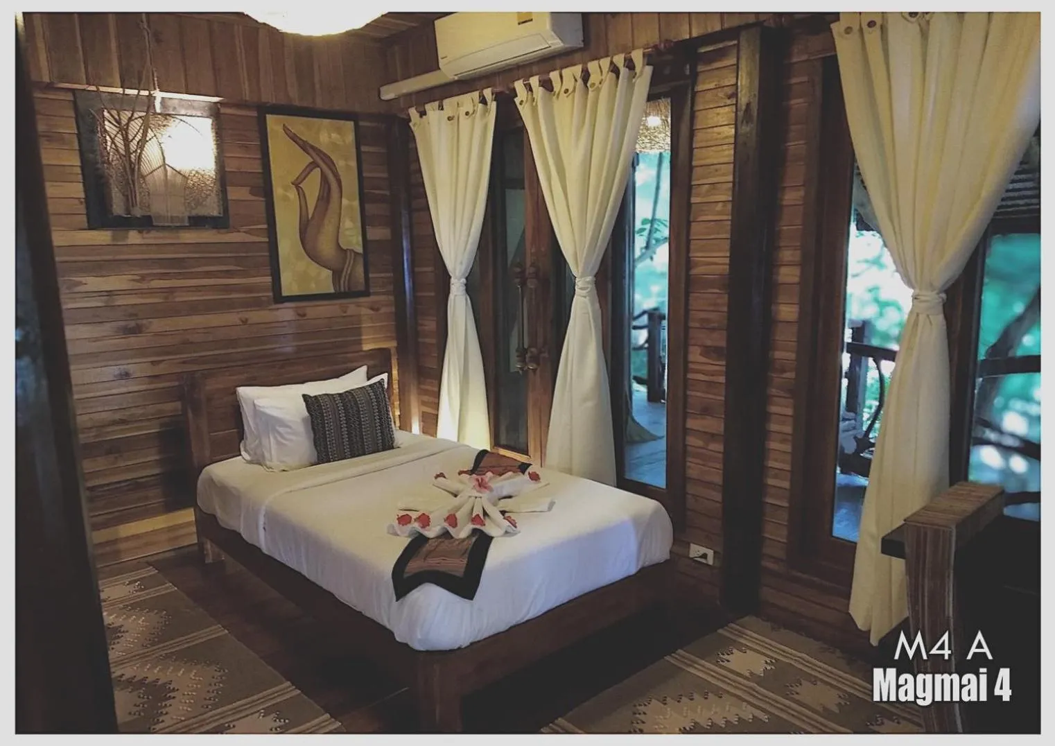 Bed in Viking Nature Resort