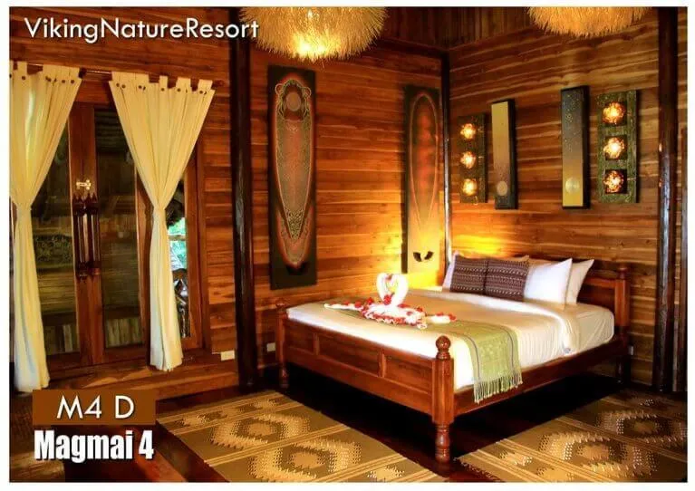 Bed in Viking Nature Resort