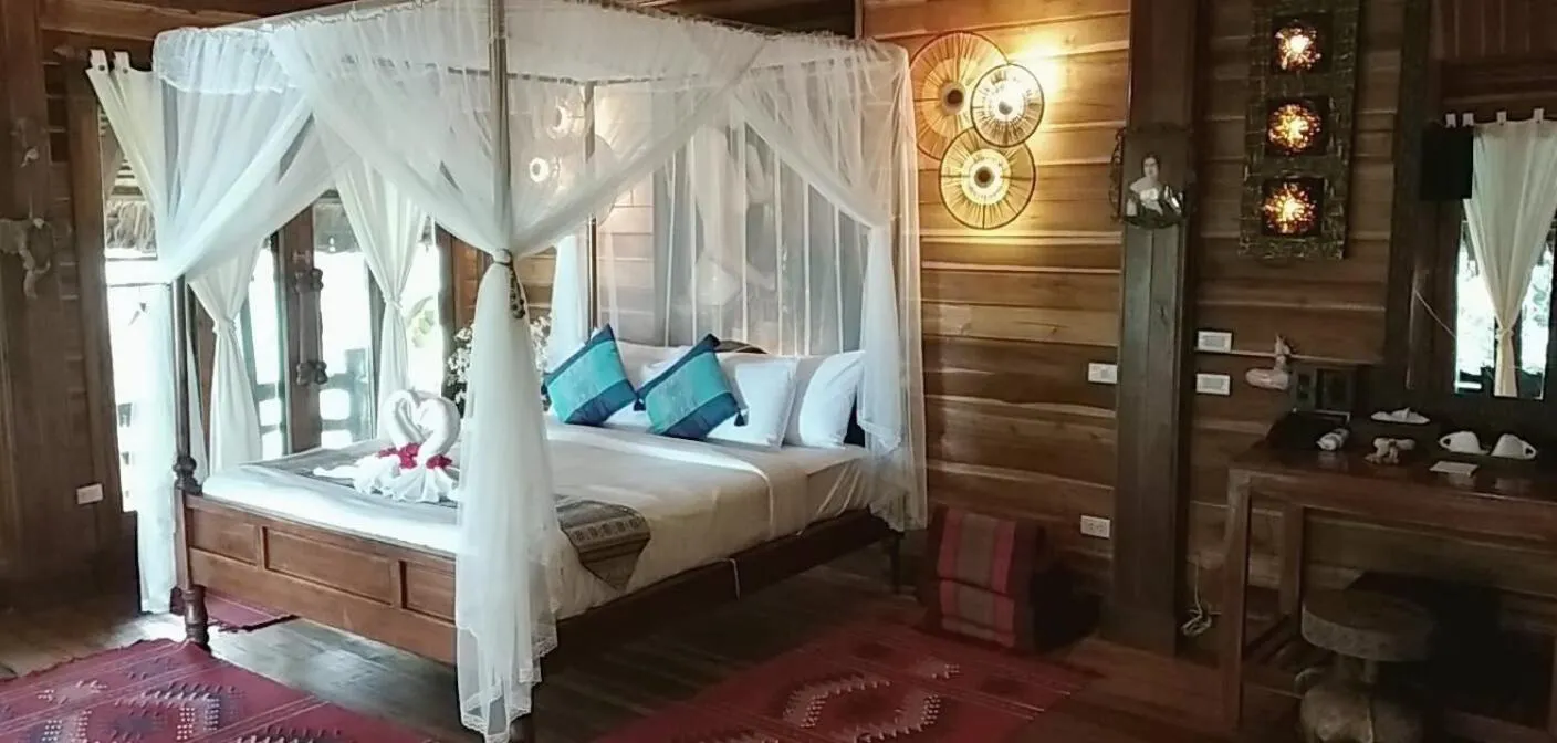 Bed in Viking Nature Resort