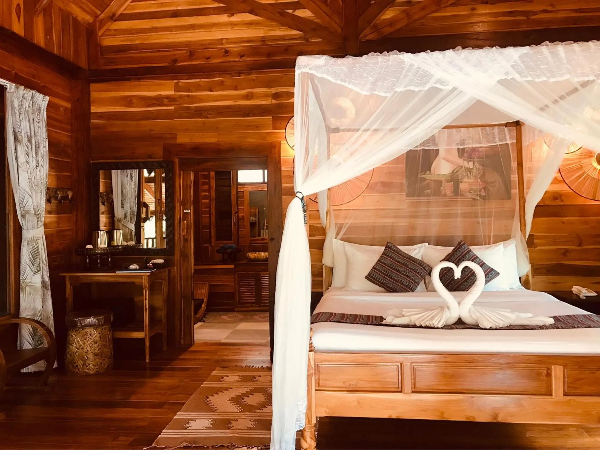 Bed in Viking Nature Resort