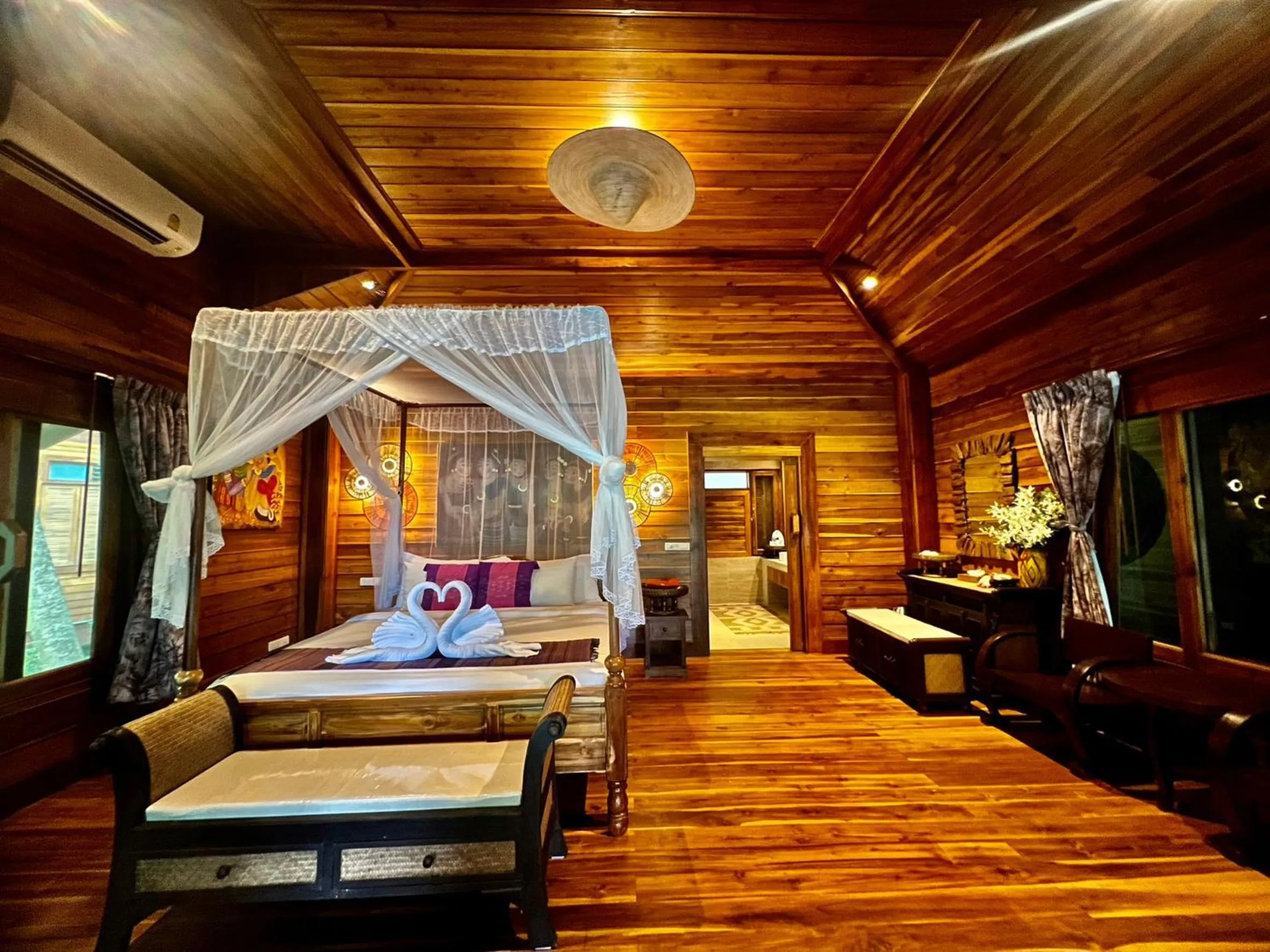 Bed in Viking Nature Resort