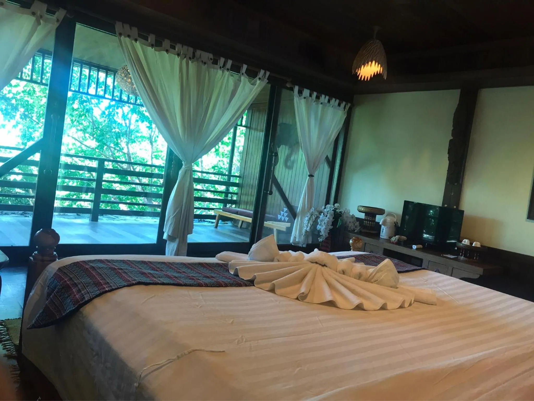 Bed in Viking Nature Resort