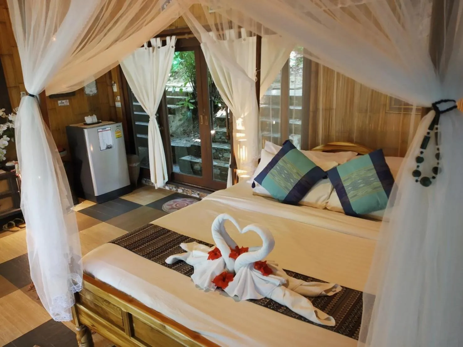 Bed in Viking Nature Resort