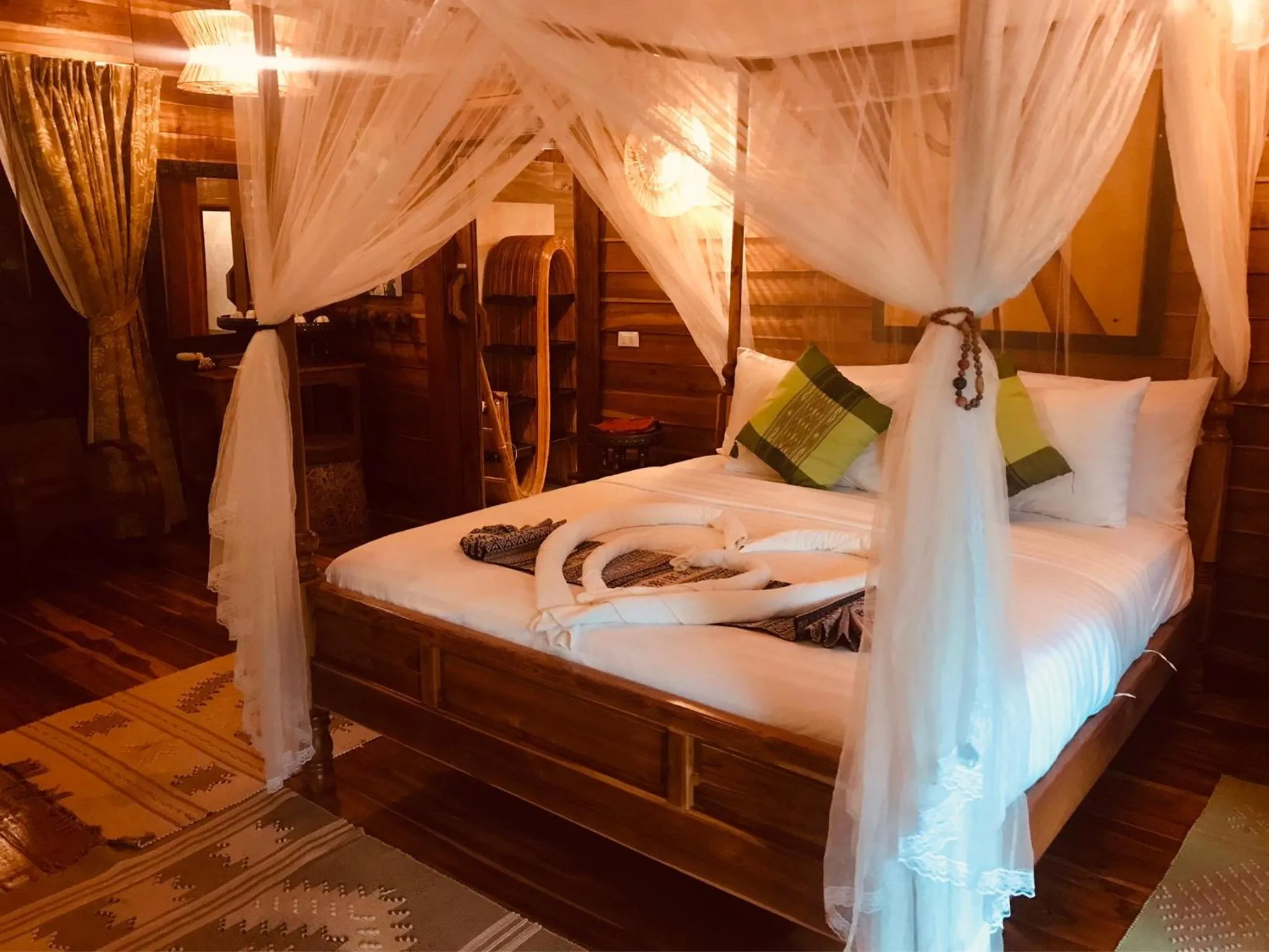 Bed in Viking Nature Resort