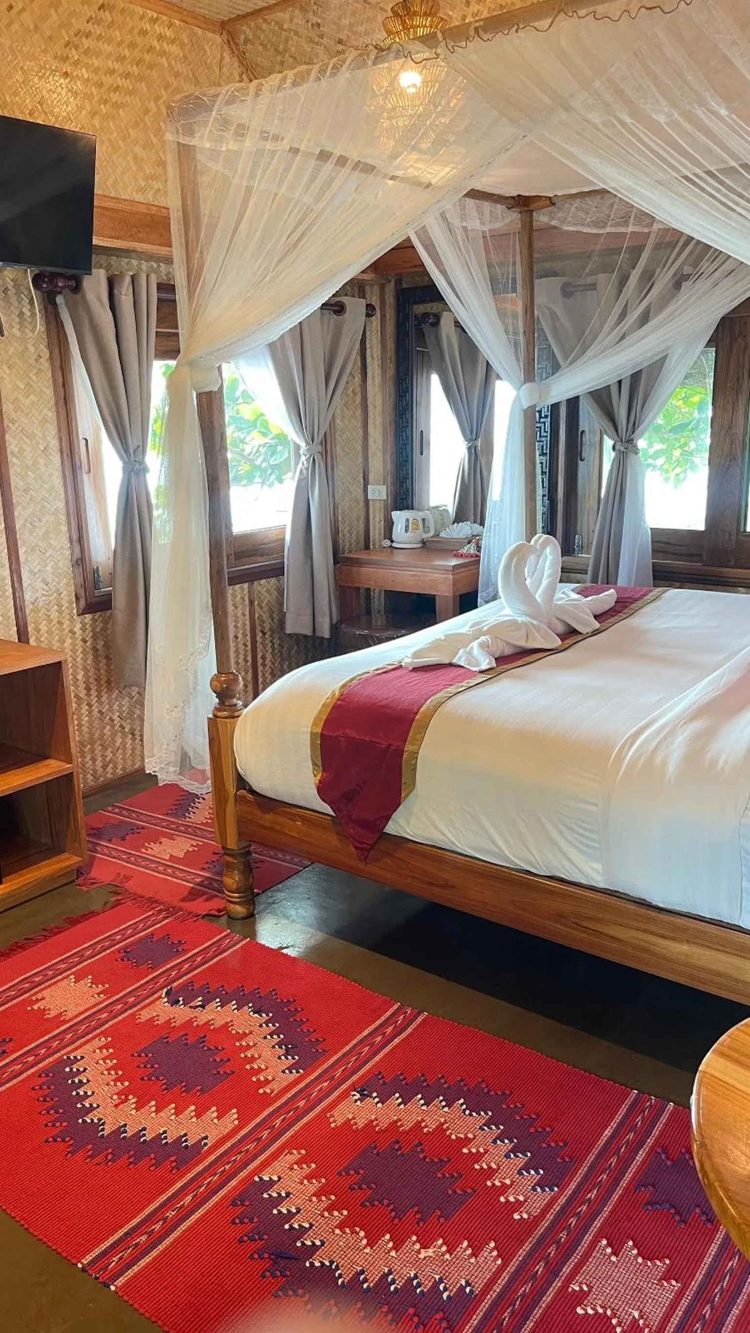 Bed in Viking Nature Resort