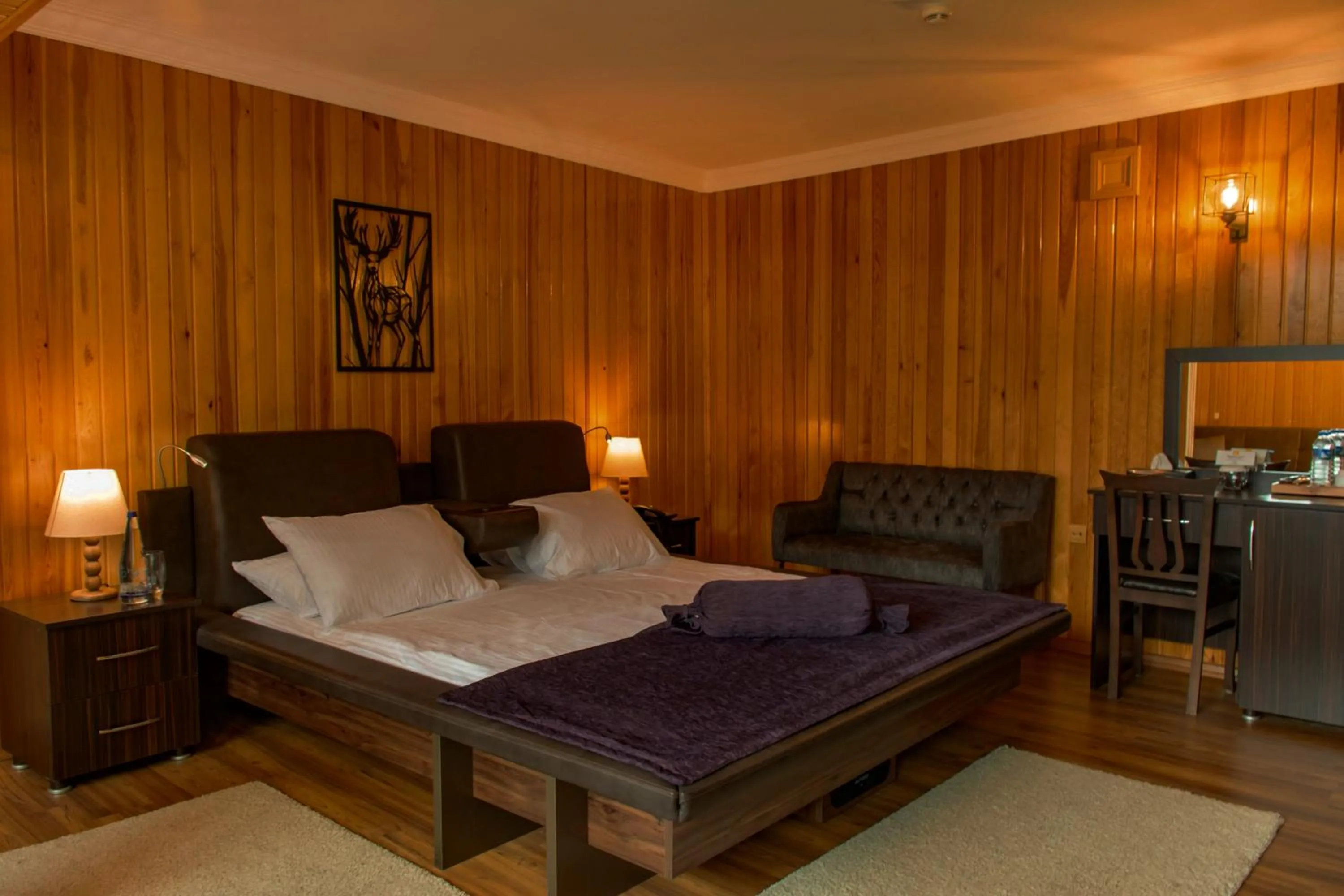 Bedroom, Bed in Ayder Villa de Pelit Hotel
