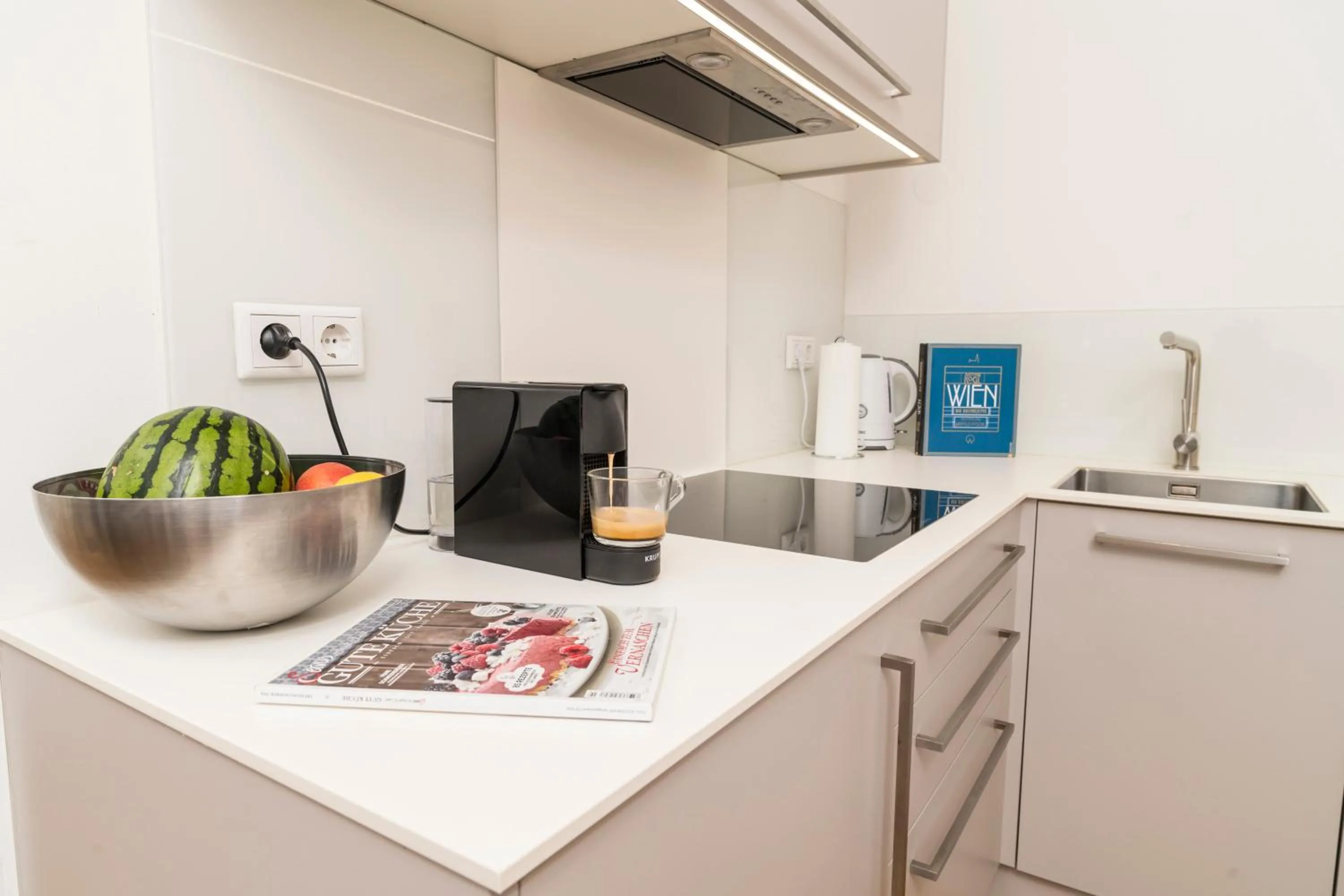 Kitchen or kitchenette in Mint@Naschmarkt Premium Apartments