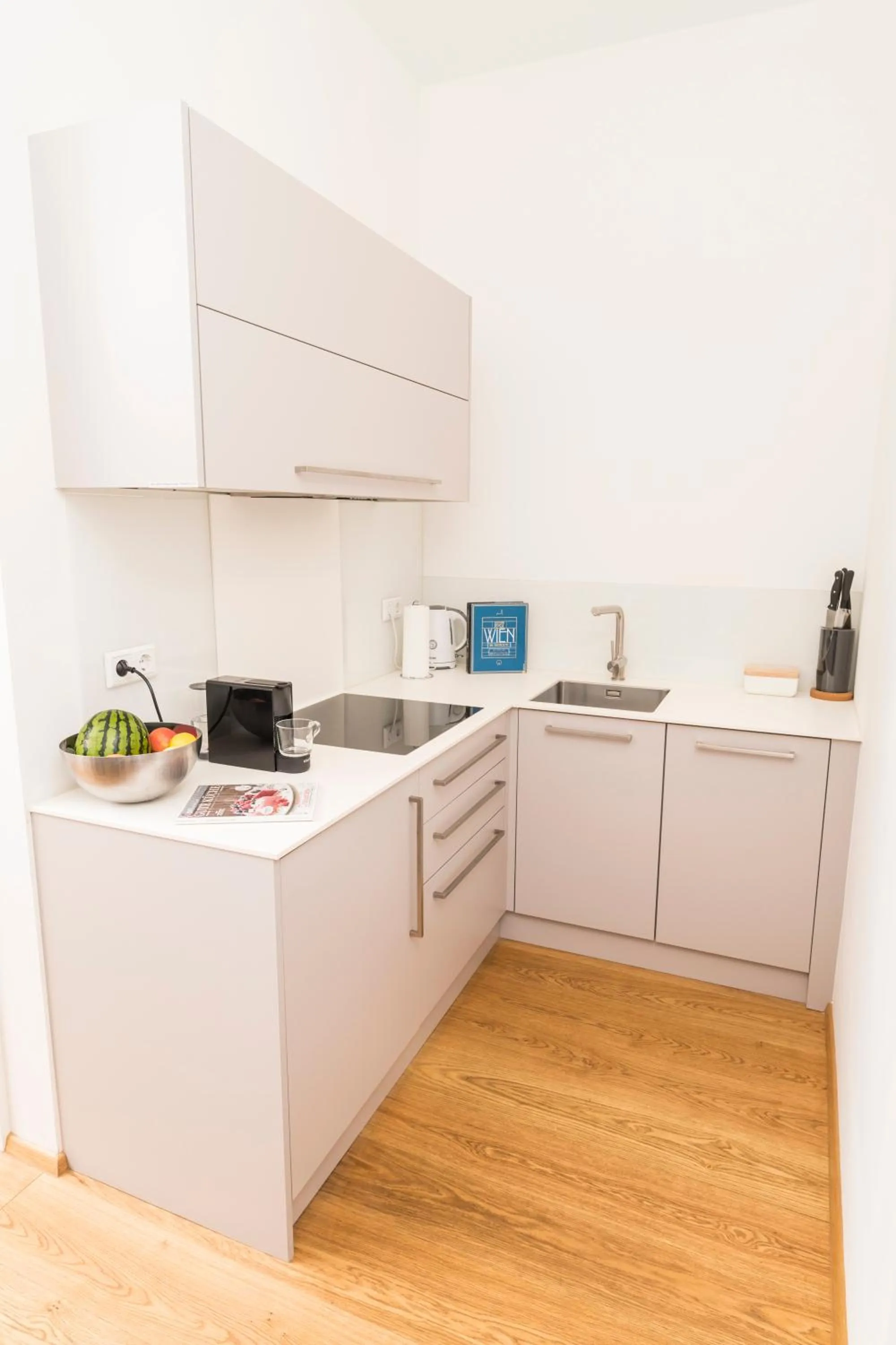 Kitchen or kitchenette in Mint@Naschmarkt Premium Apartments