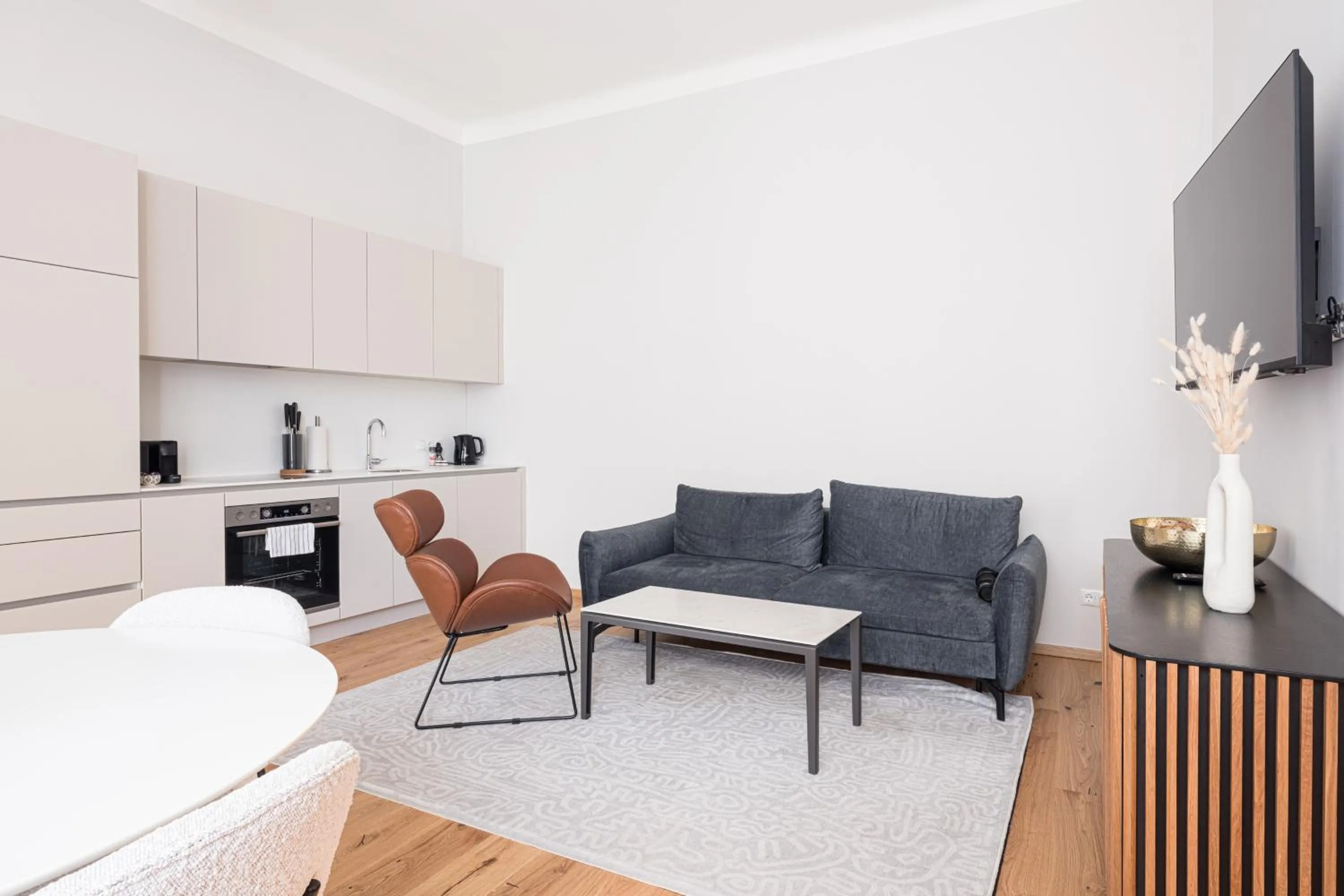 Kitchen or kitchenette in Mint@Naschmarkt Premium Apartments