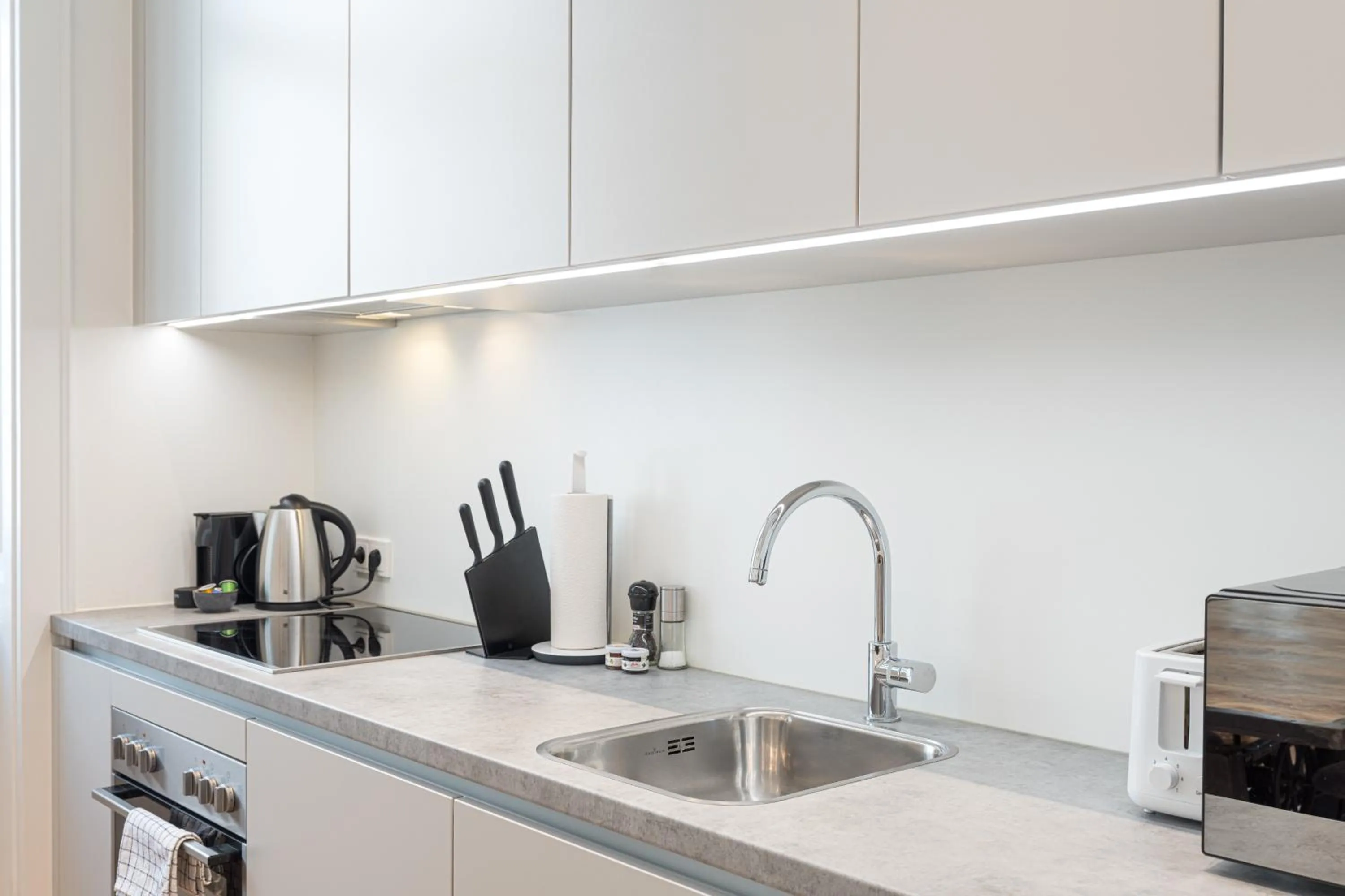 Kitchen or kitchenette in Mint@Naschmarkt Premium Apartments
