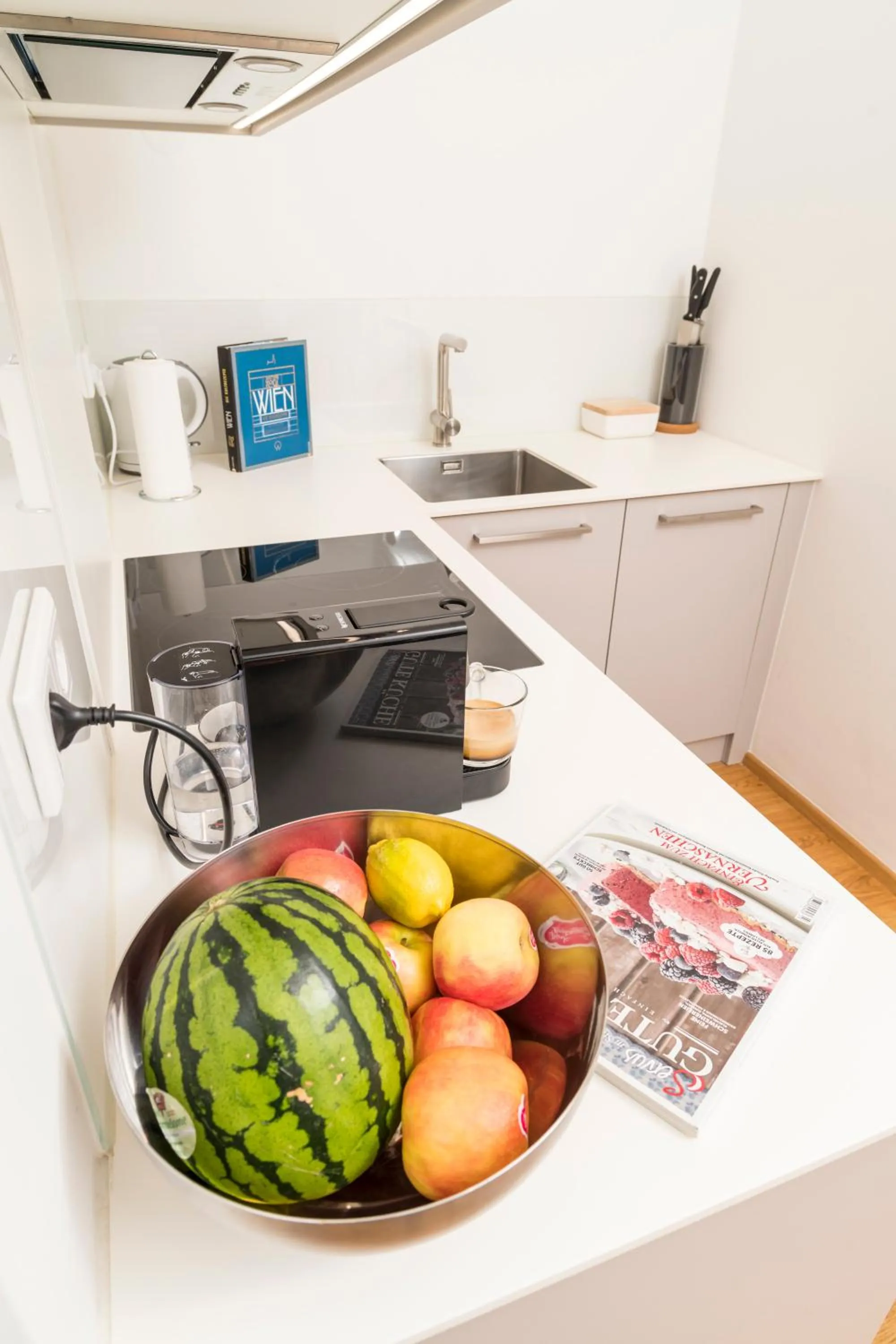 Kitchen or kitchenette in Mint@Naschmarkt Premium Apartments