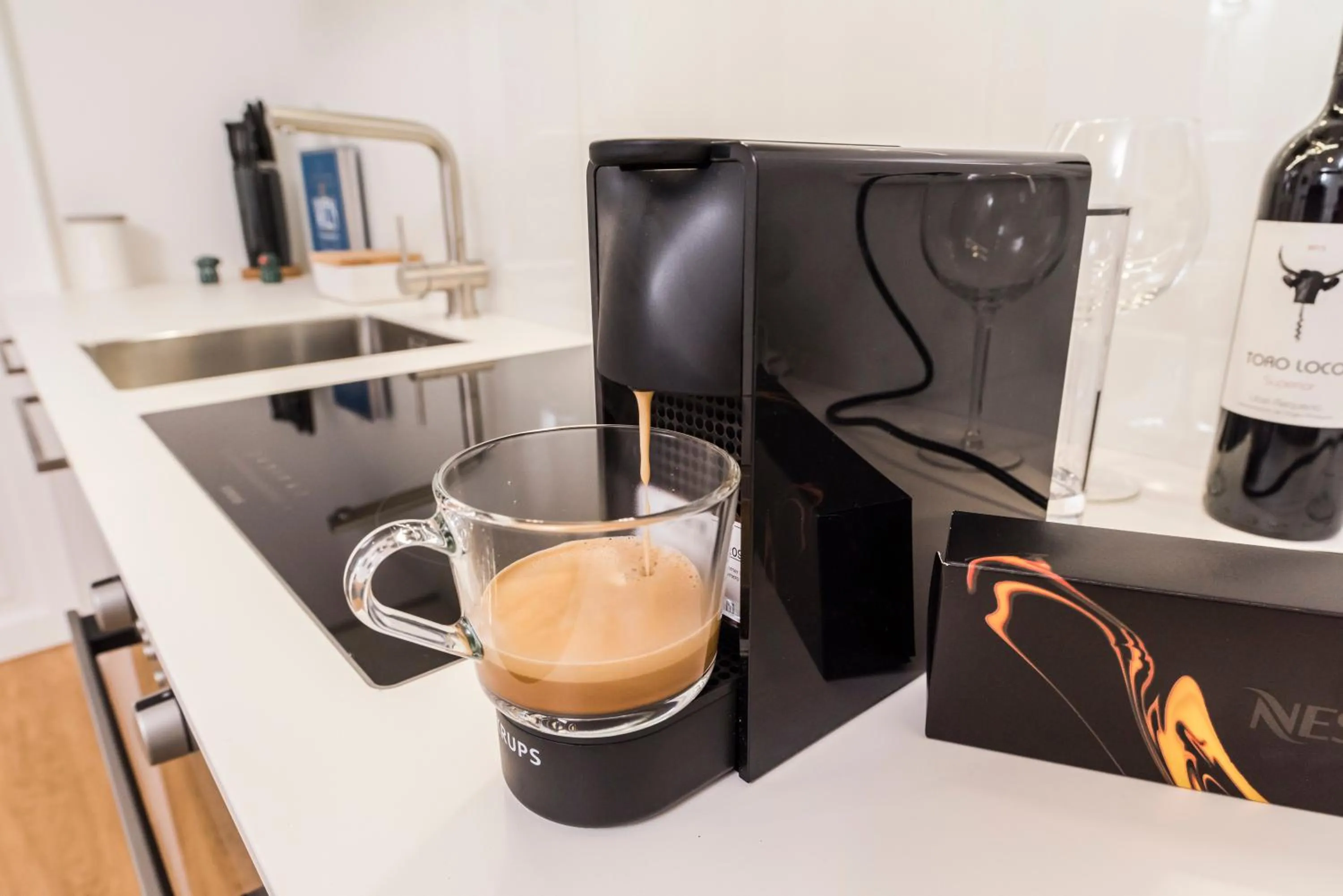 Kitchen or kitchenette in Mint@Naschmarkt Premium Apartments