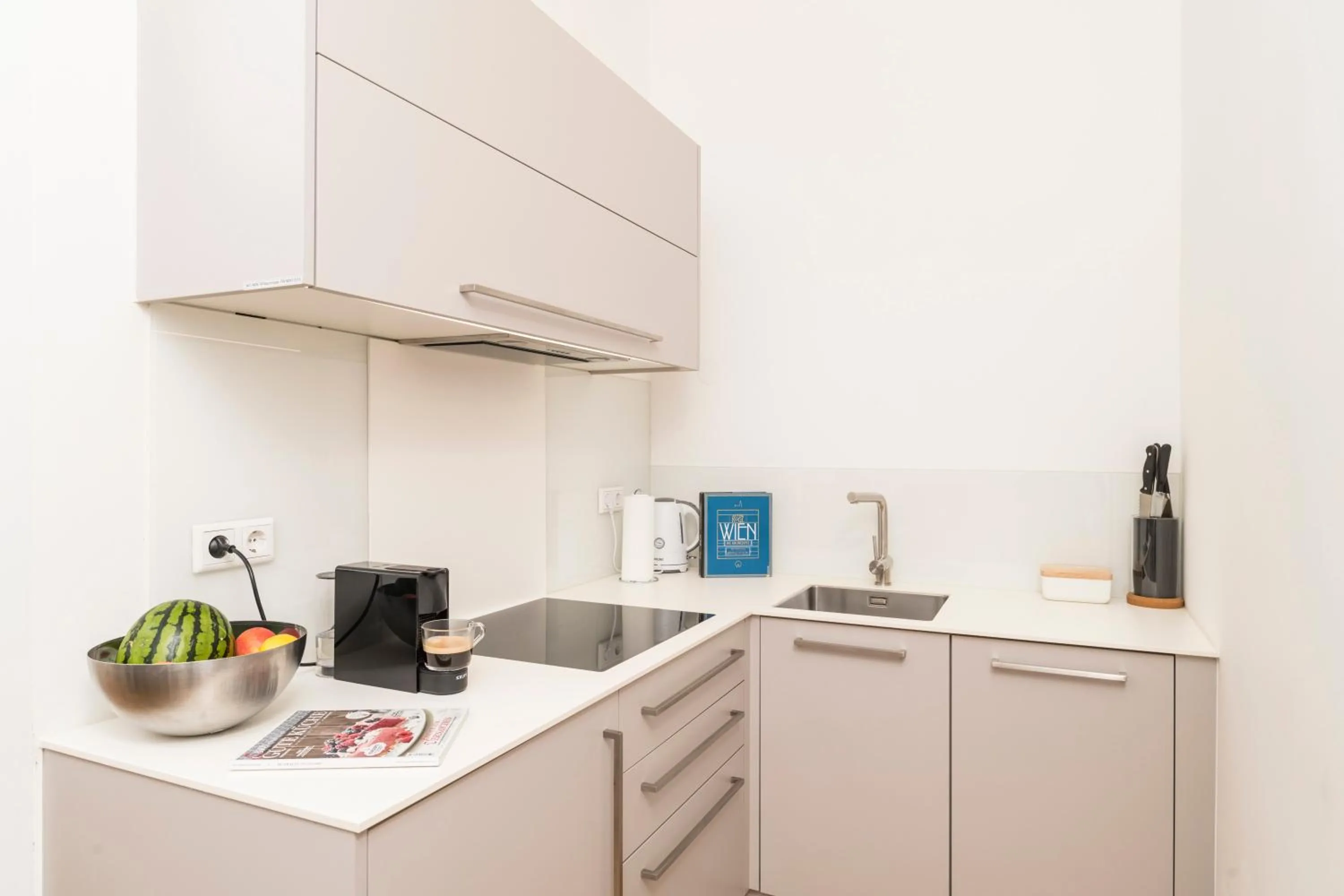 Kitchen or kitchenette in Mint@Naschmarkt Premium Apartments
