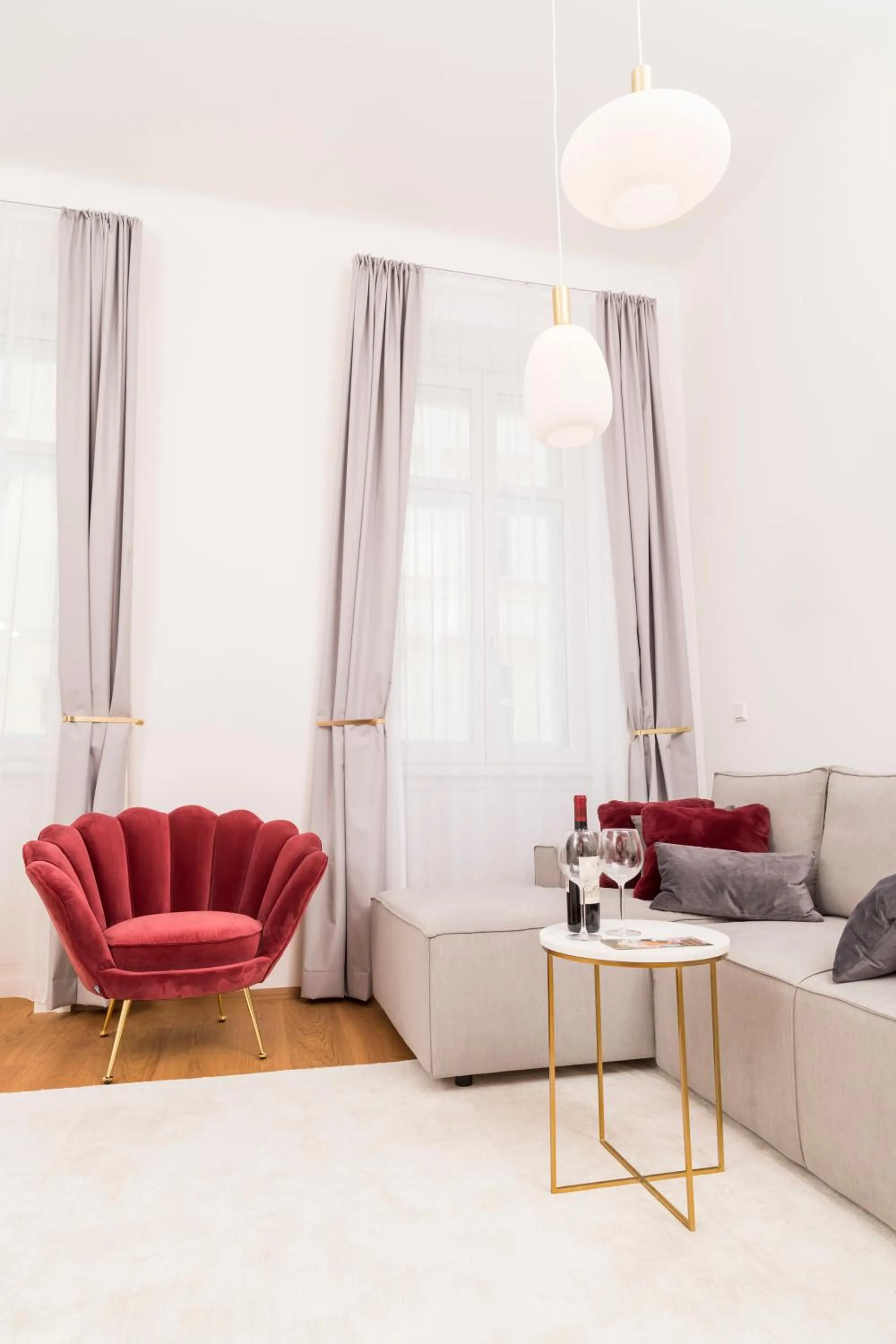 Living room in Mint@Naschmarkt Premium Apartments