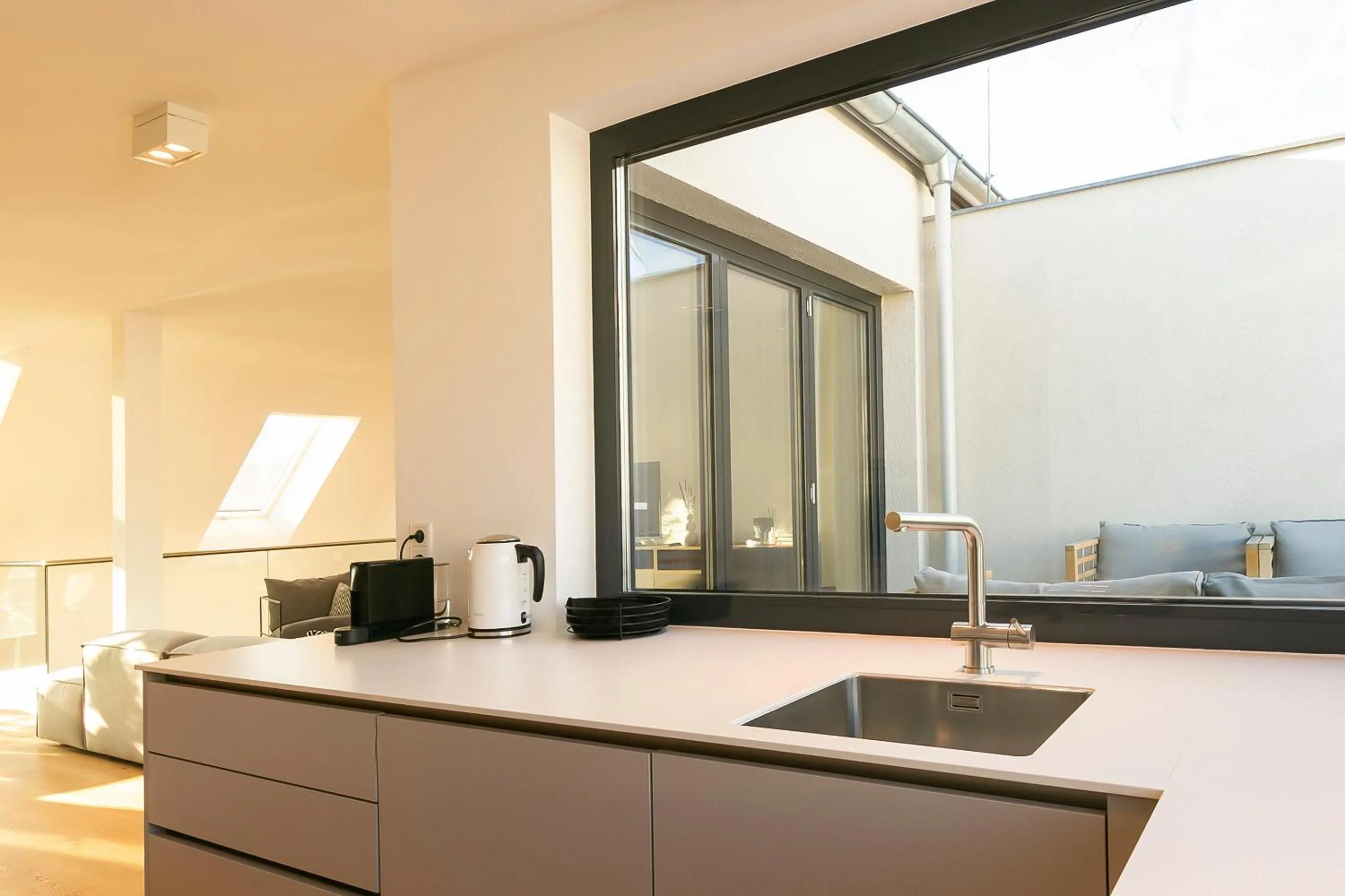 Kitchen or kitchenette in Mint@Naschmarkt Premium Apartments
