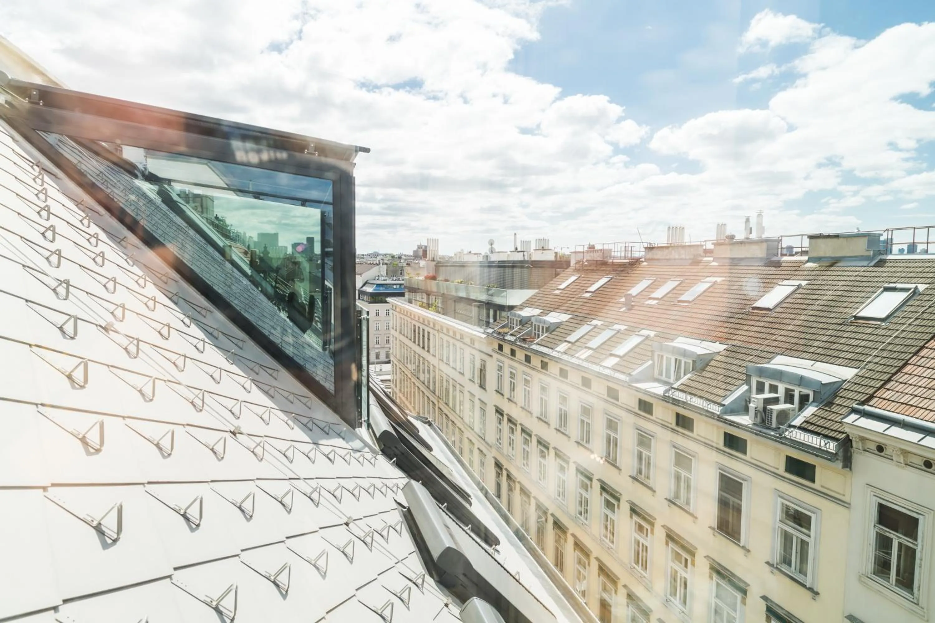 City view in Mint@Naschmarkt Premium Apartments