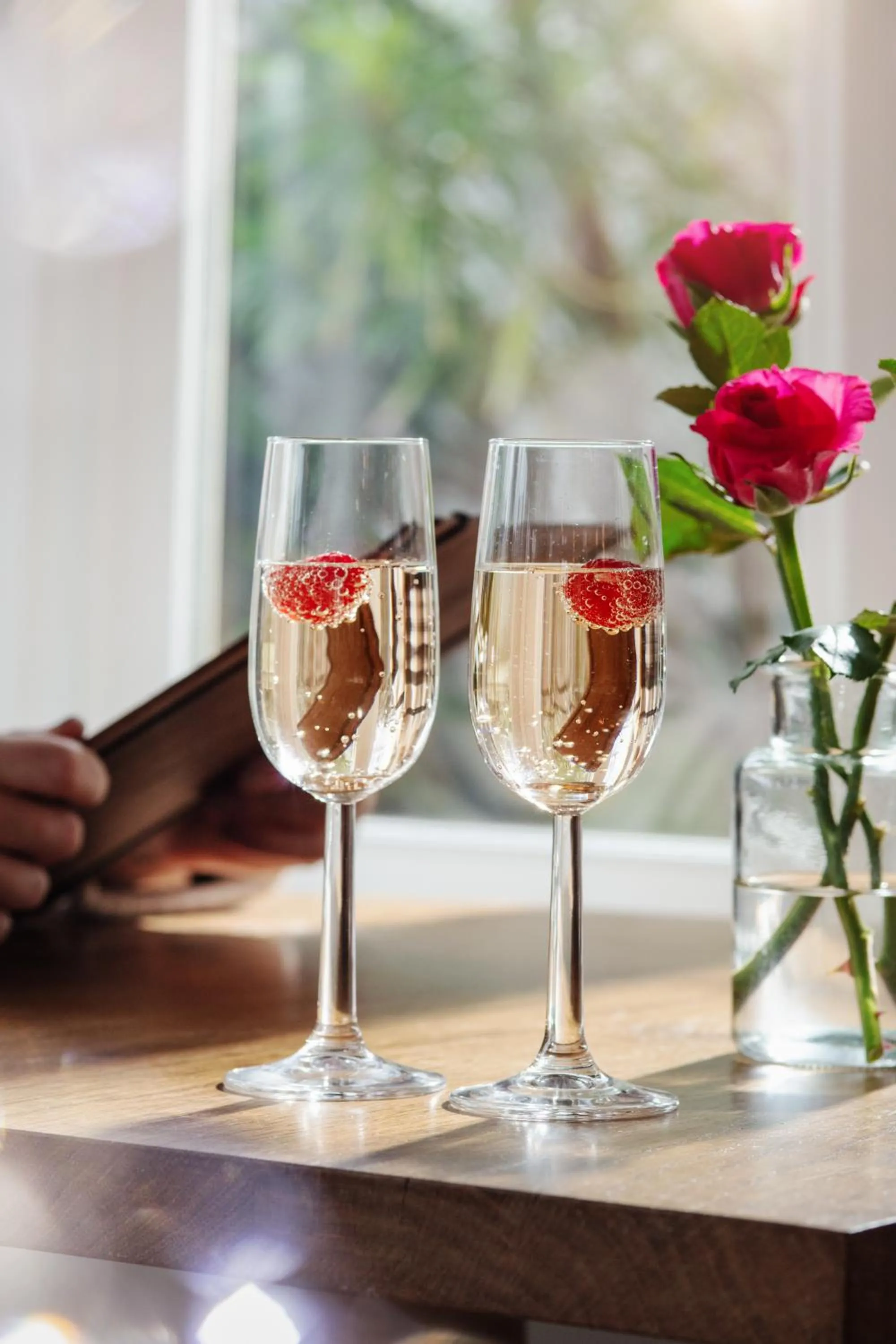 Drinks in The Plume of Feathers