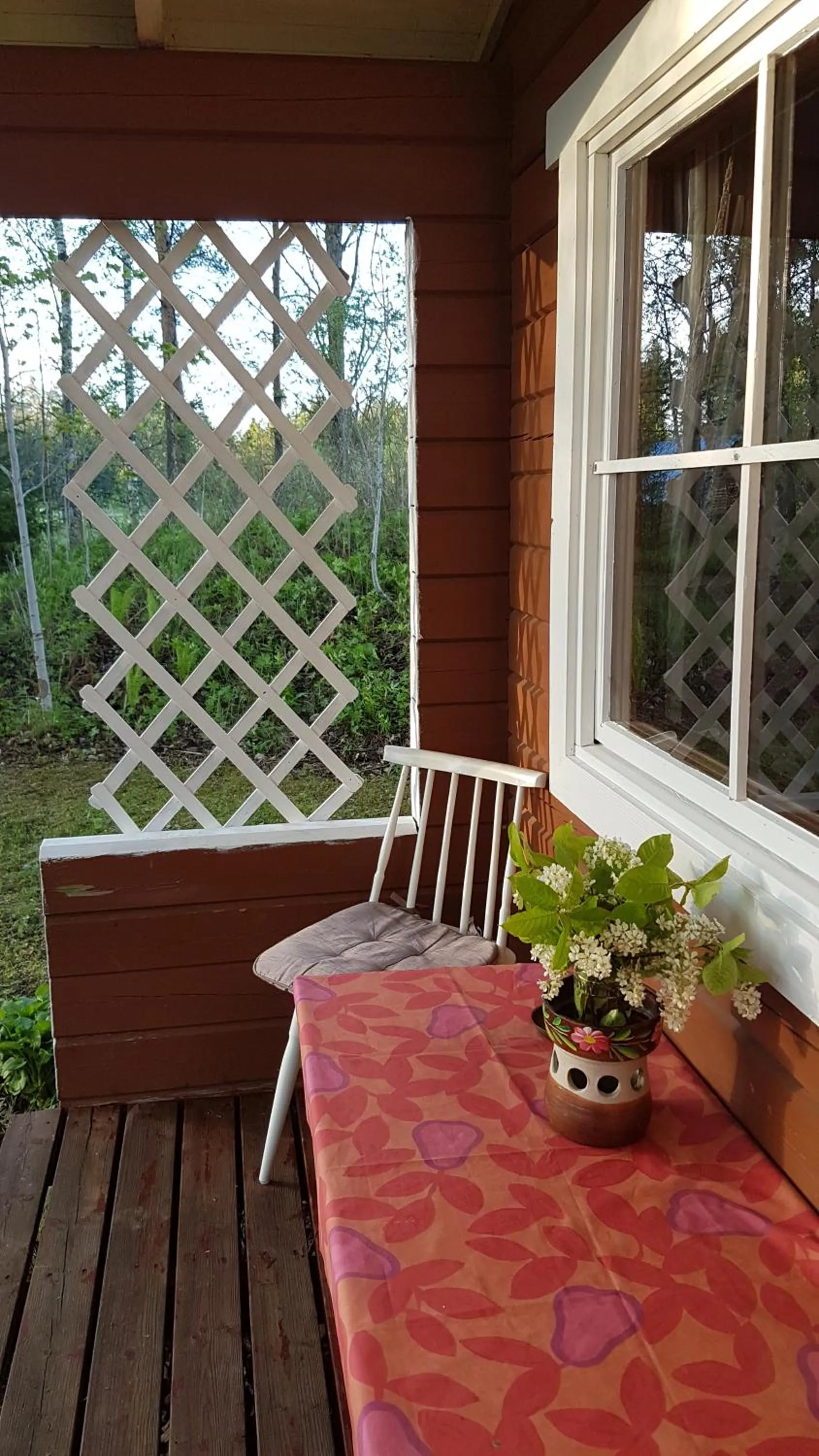 Patio in Motelli Nuttulinna