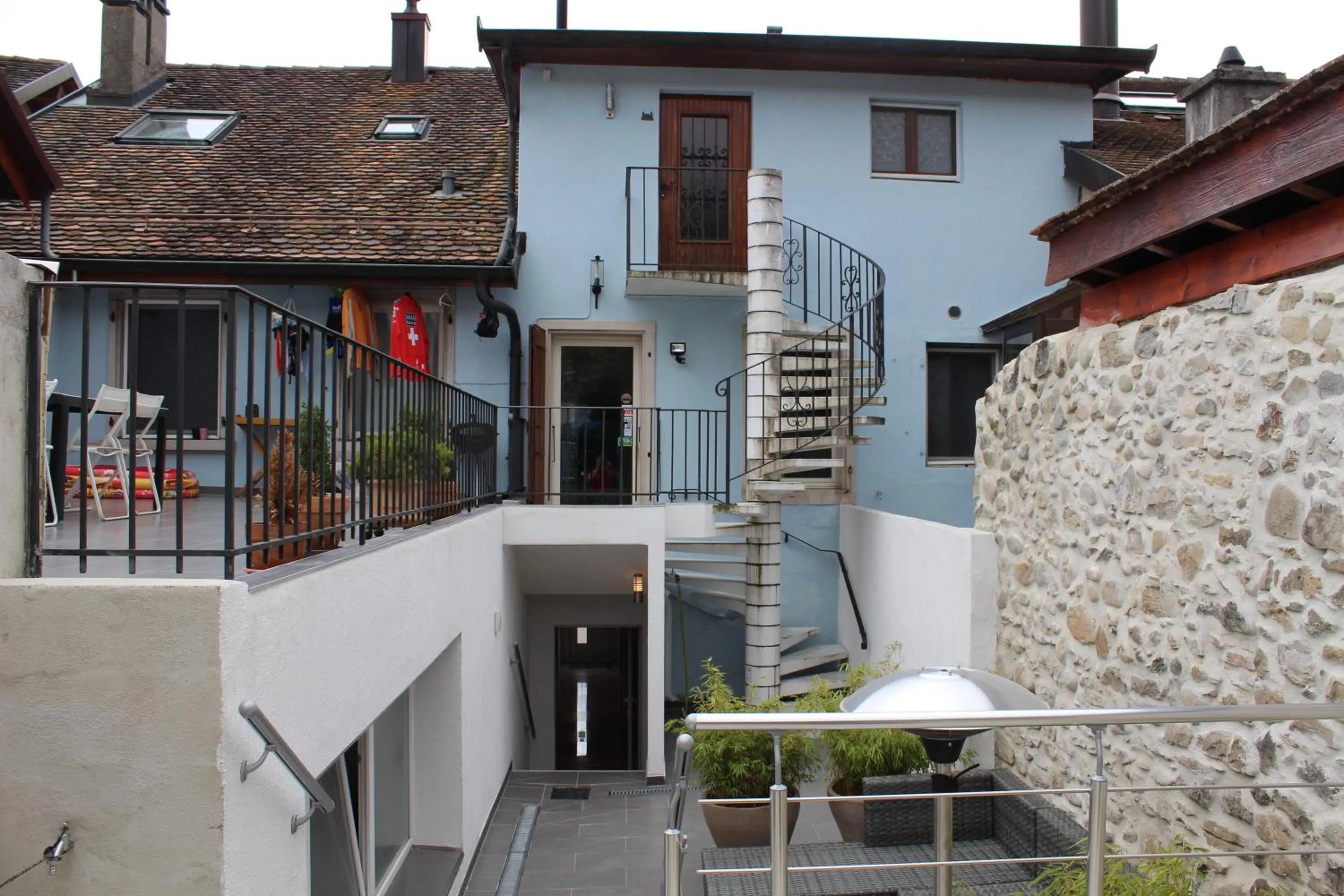 Balcony/Terrace in Au cœur du vignoble sur Bursins
