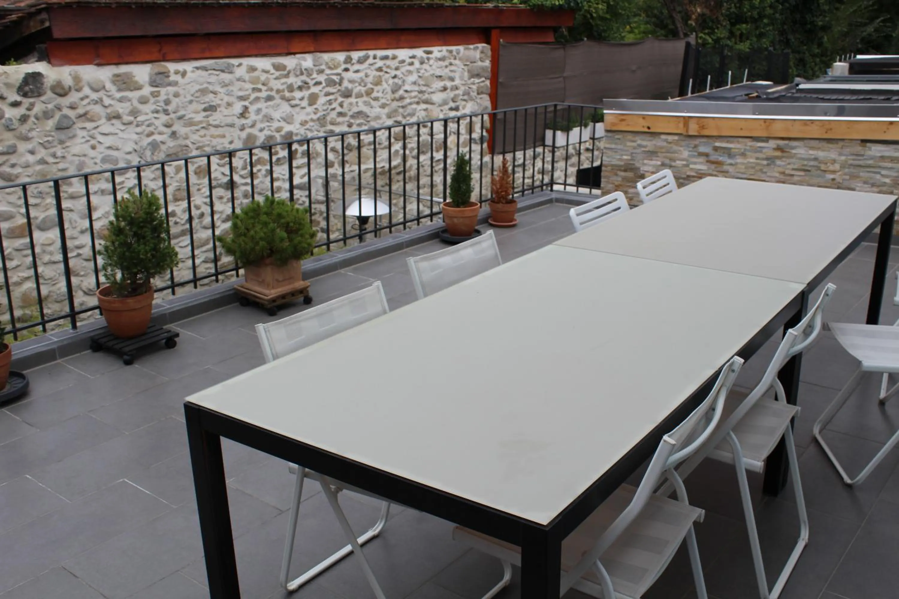 Balcony/Terrace in Au cœur du vignoble sur Bursins