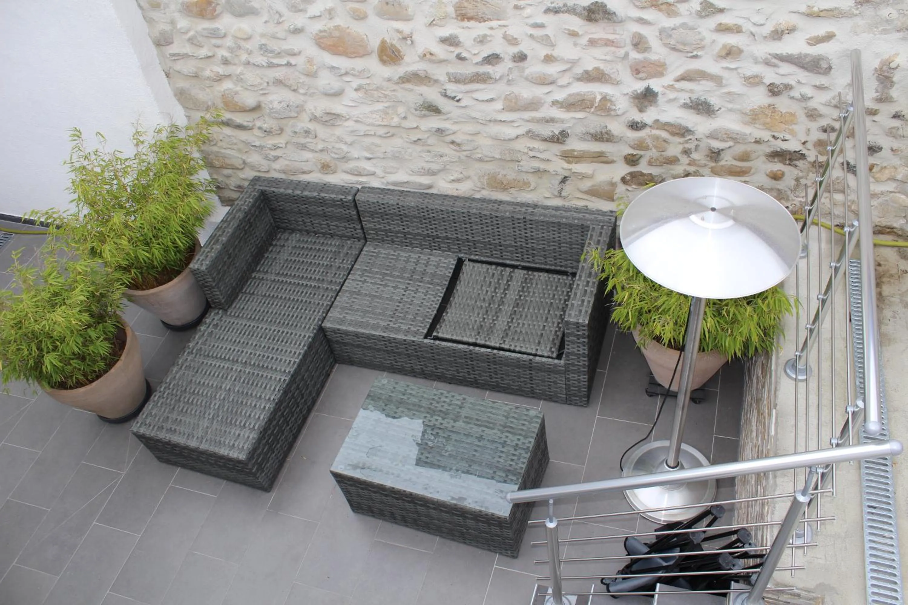 Patio in Au cœur du vignoble sur Bursins