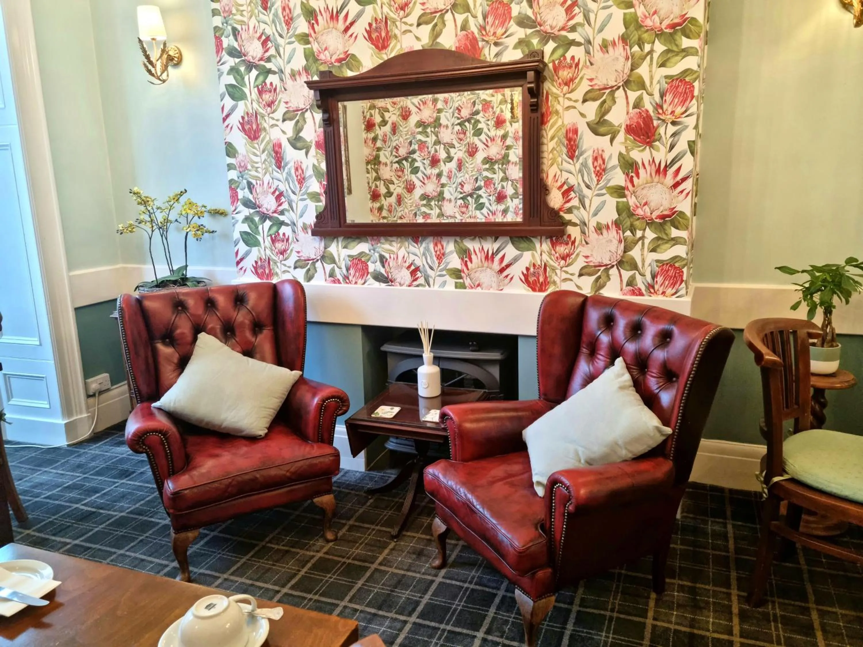 Seating area in Mostyn House