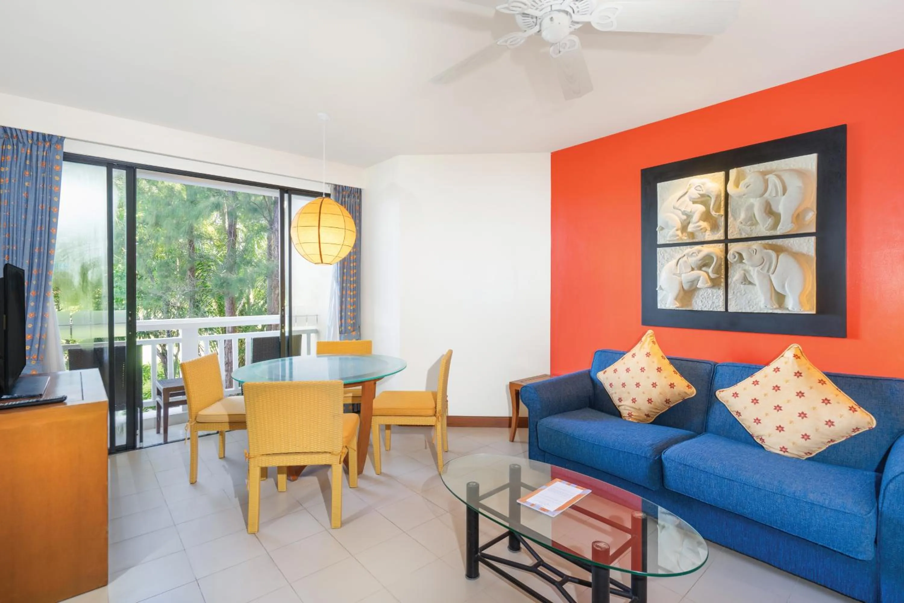 Living room in Homm Suites Laguna, part of Banyan Group