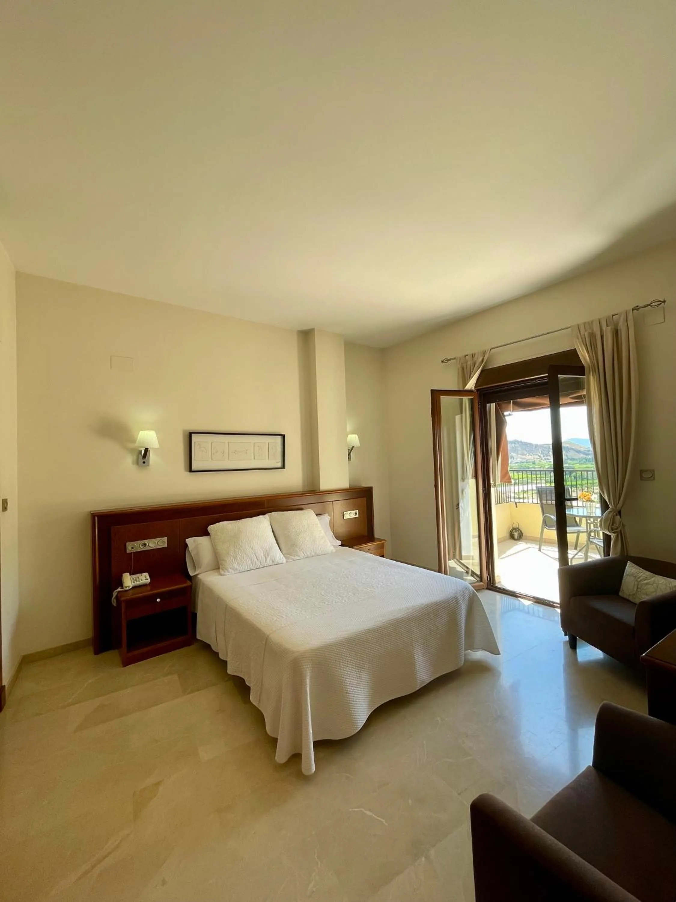 Decorative detail, Bed in Hotel San Sebastián Hospedería