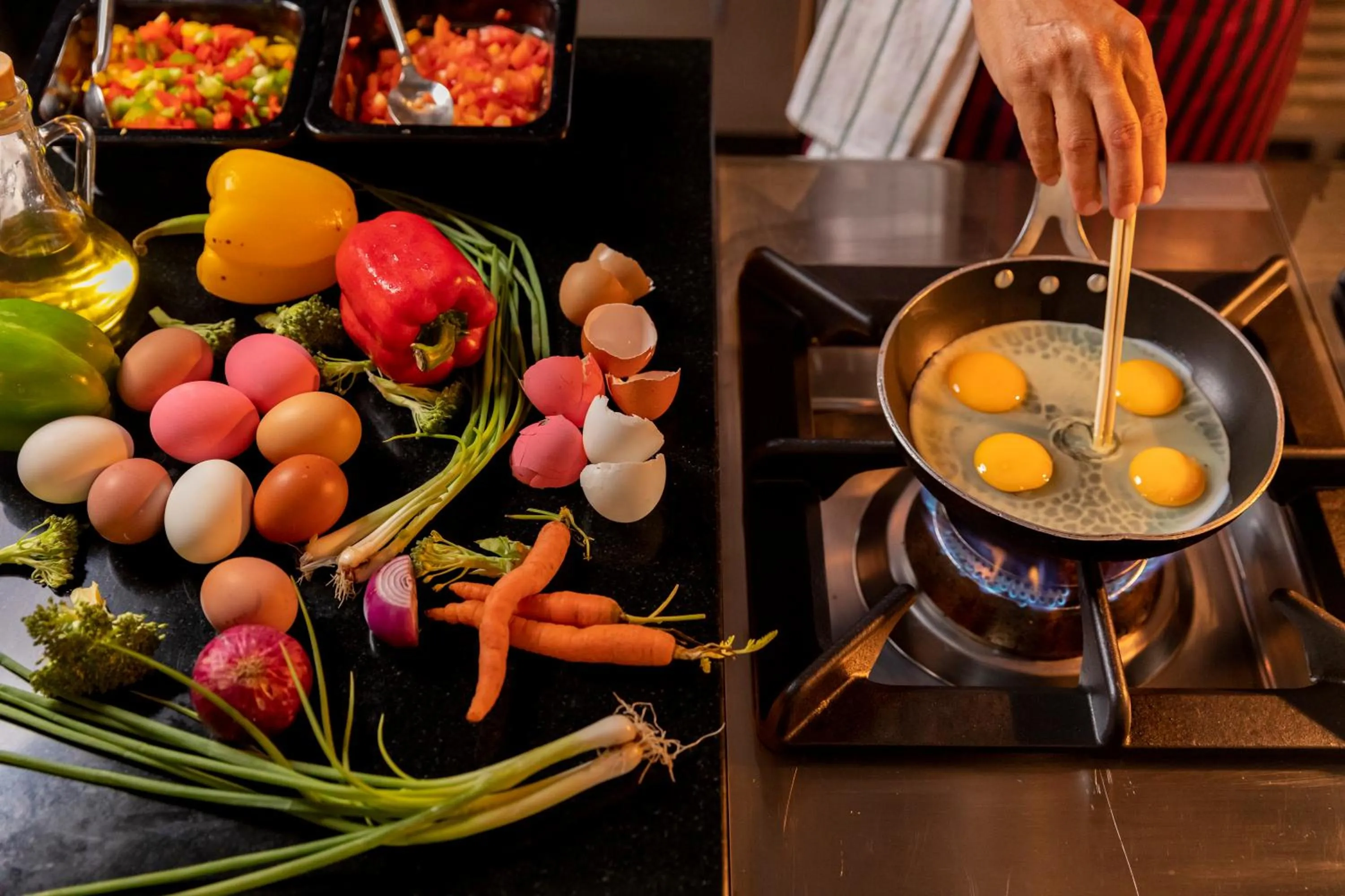 Buffet breakfast in WOOVO Phuket Patong - by Swandor